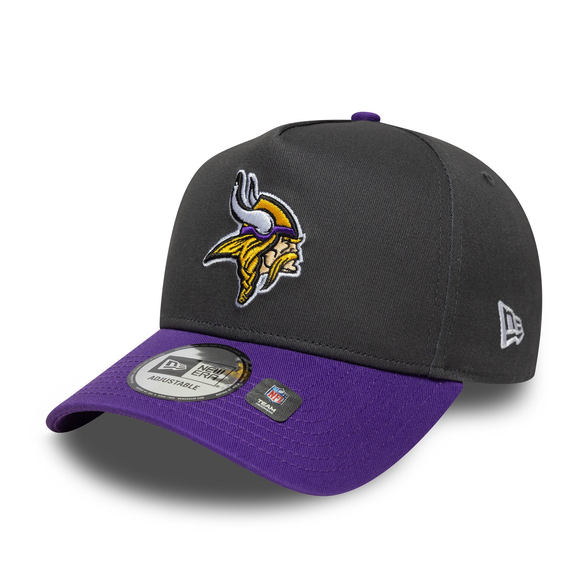 Snapback Cap 9FORTY E-Frame Minnesota Vikings NFL Charcoal