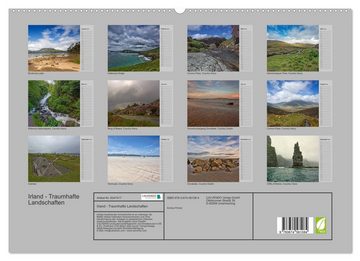 CALVENDO Wandkalender Irland - Traumhafte Landschaften (Premium, hochwertiger DIN A2 Wandkalender 2023, Kunstdruck in Hochglanz)