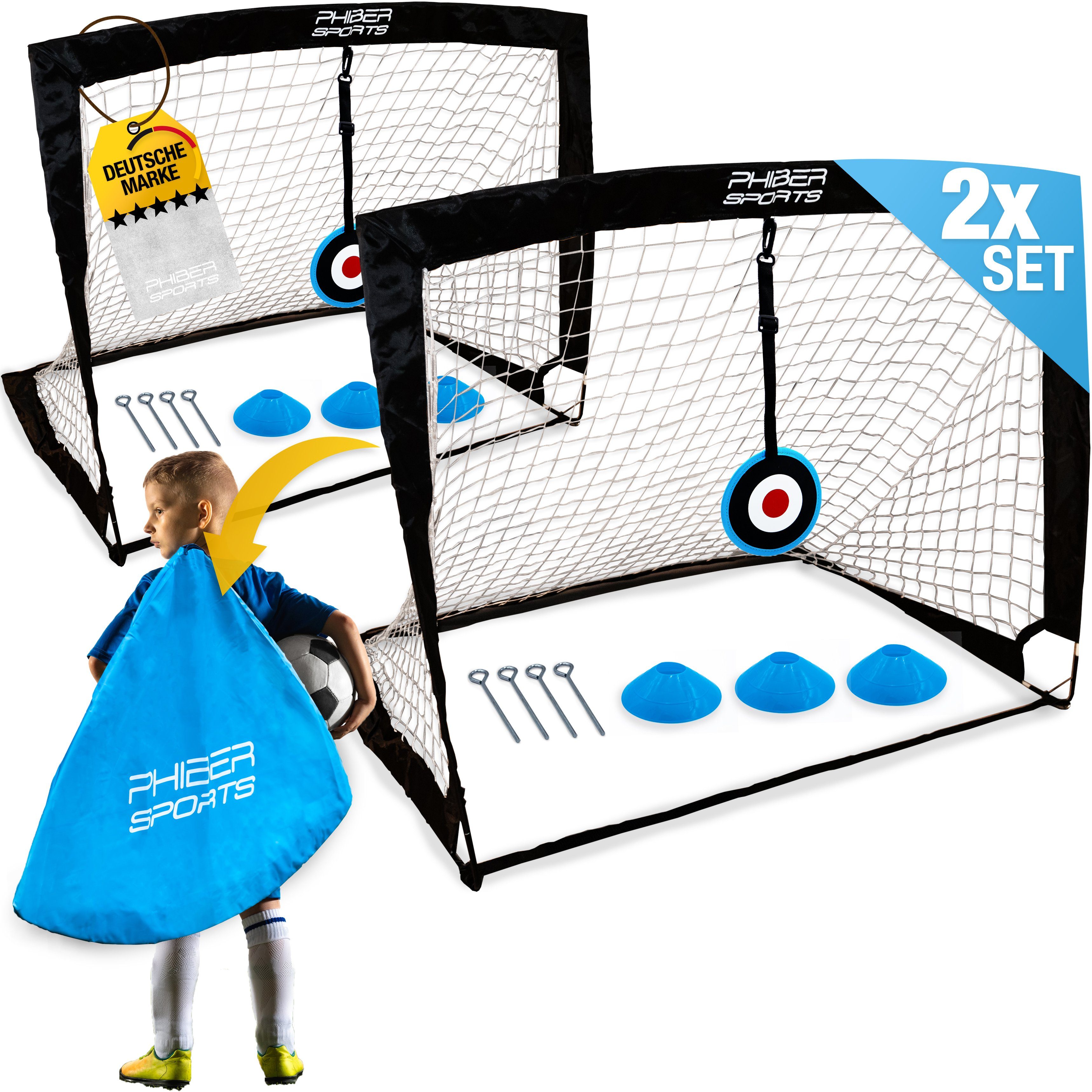 Fußballtor 2er Tor Kinder Set