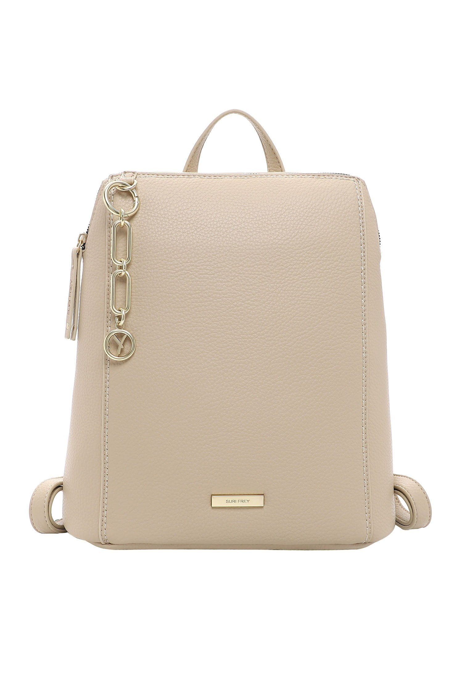 SURI FREY Cityrucksack Für Damen SFY taupe 900 Ginny