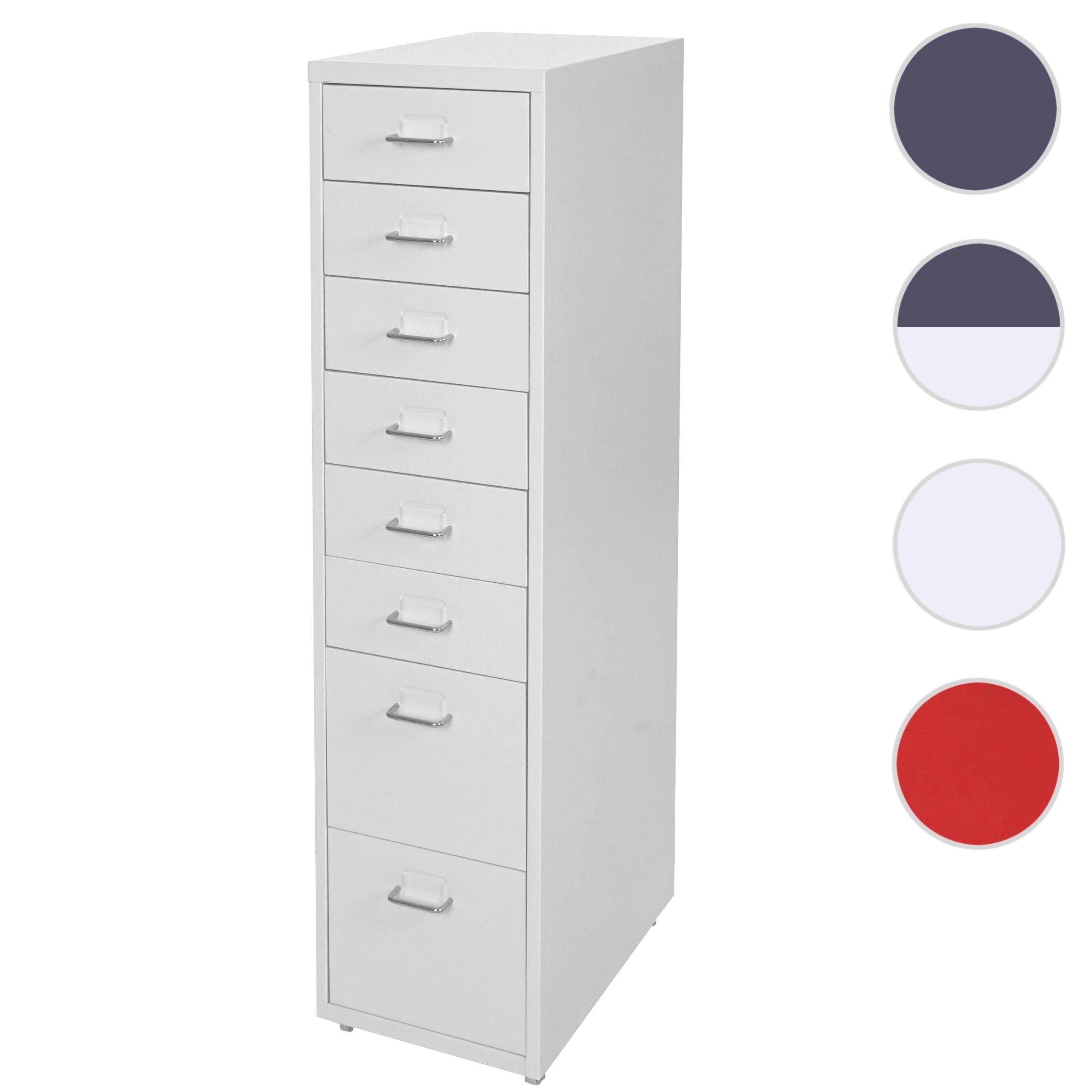 MCW Rollcontainer T851-8, 8 Schubladen, Mit günstig online kaufen