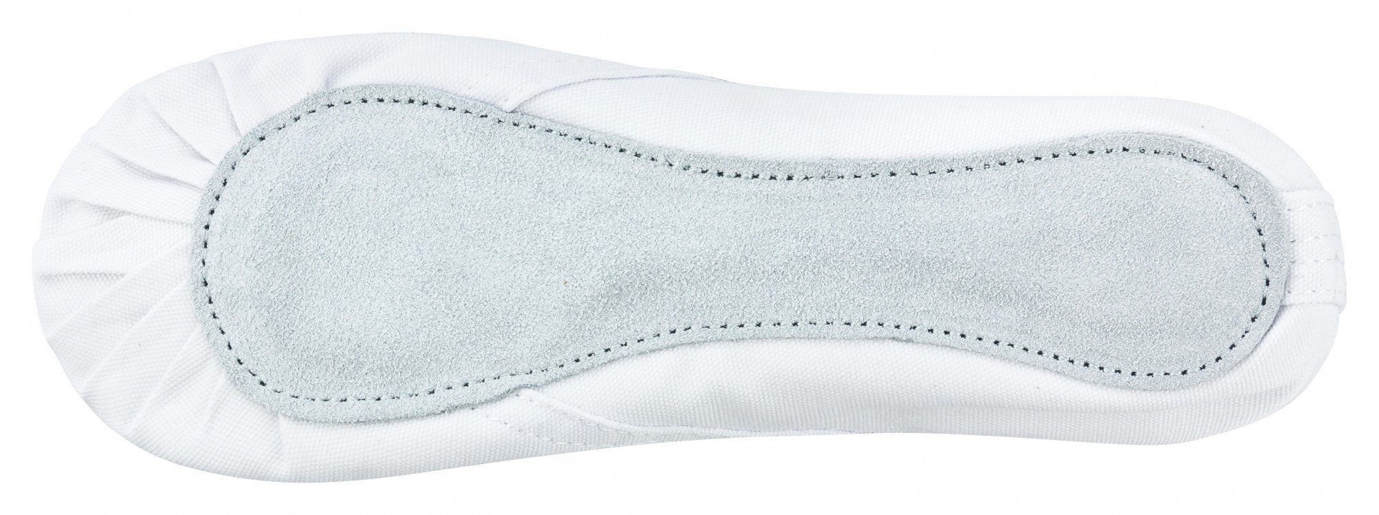tanzmuster Ballettschuhe Dani mit ganzer Ledersohle Tanzschuh Ballettschläppchen für Mädchen – Bild 5 von 5