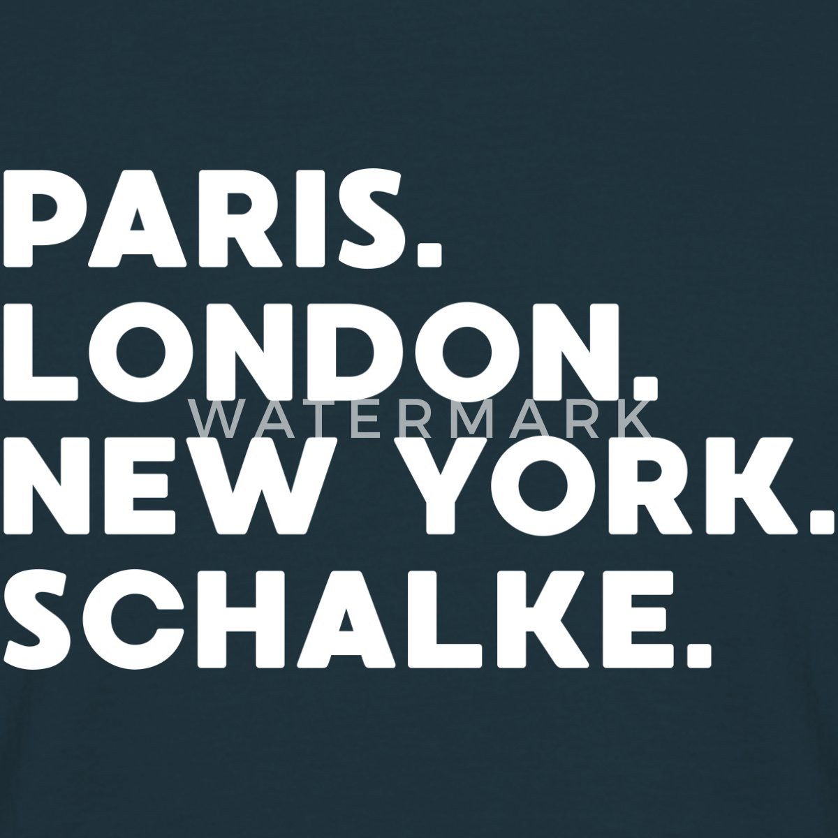 Spreadshirt T-Shirt Schalke Leidenschaft Weltstadt Fußball Männer T-Shirt (1-tlg)