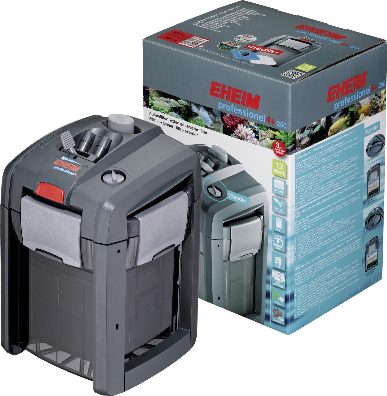 EHEIM Aquariumfilter Eheim Außenfilter Professionel 4+ 250