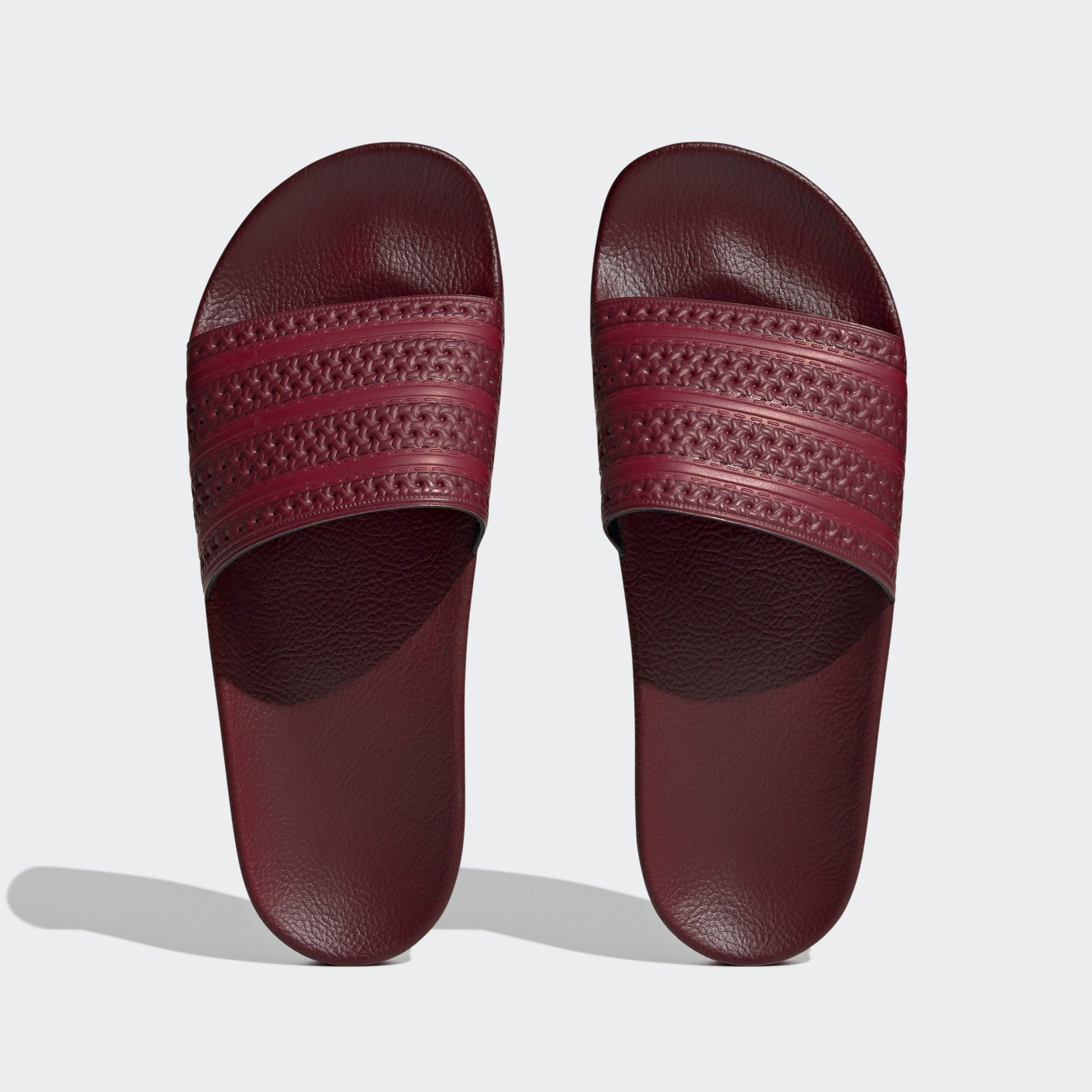 Badesandale Red adidas Originals / / ADILETTE Burgundy Collegiate Shadow Red Shadow