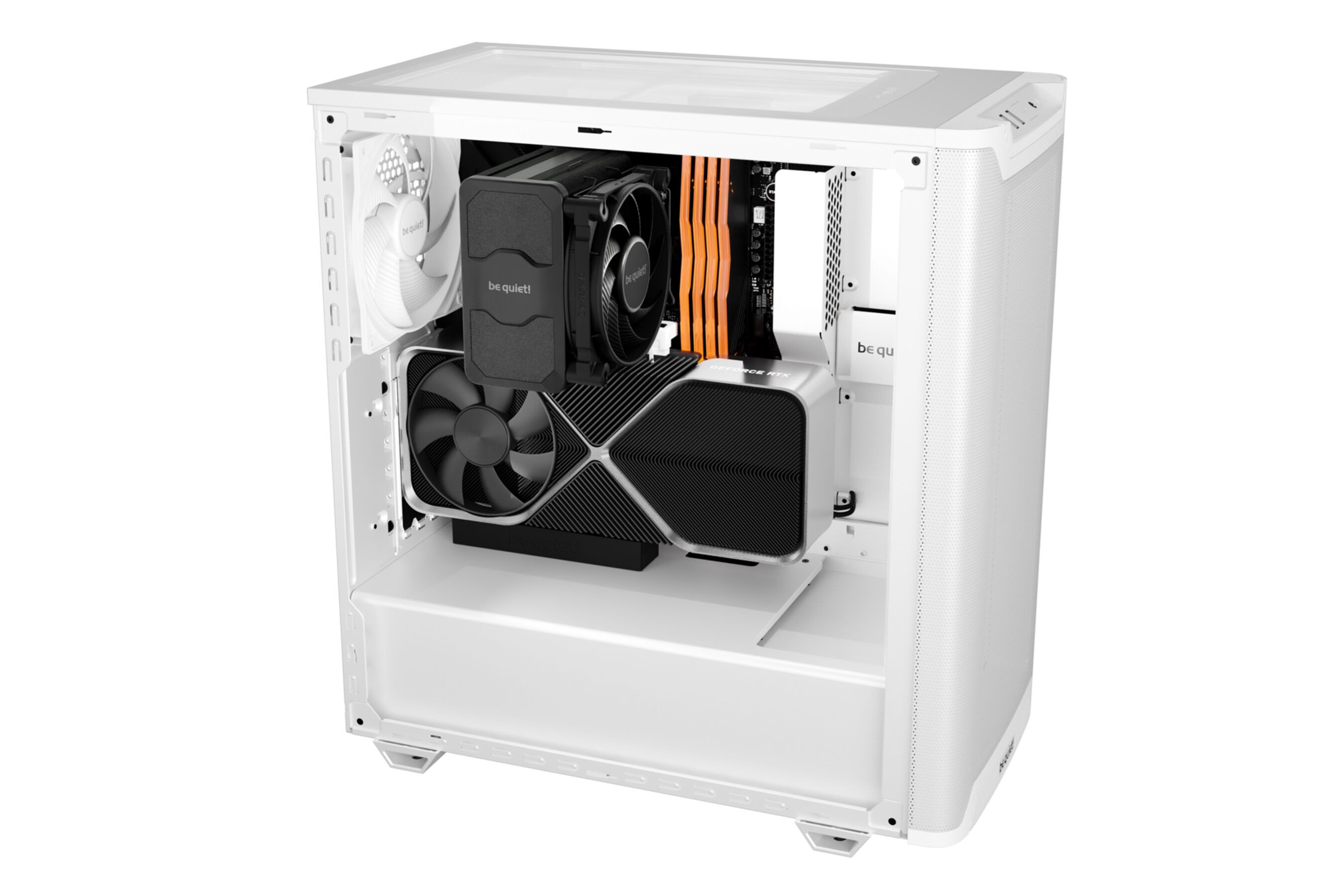 be quiet! PC-Gehäuse PURE BASE 501 Airflow Window White