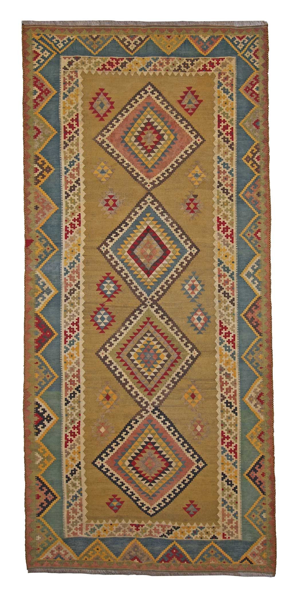 Orientteppich Perserteppich Kelim 290 x 130 cm