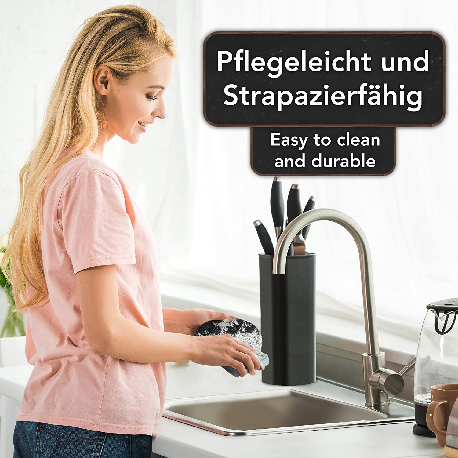 Loco Bird Getränkeuntersetzer 10er Set inkl. Box rund aus Filz, Zubehör für Getränke, Tassen, Bar, Glas, Tischuntersetzer Filzuntersetzer – Bild 5 von 5