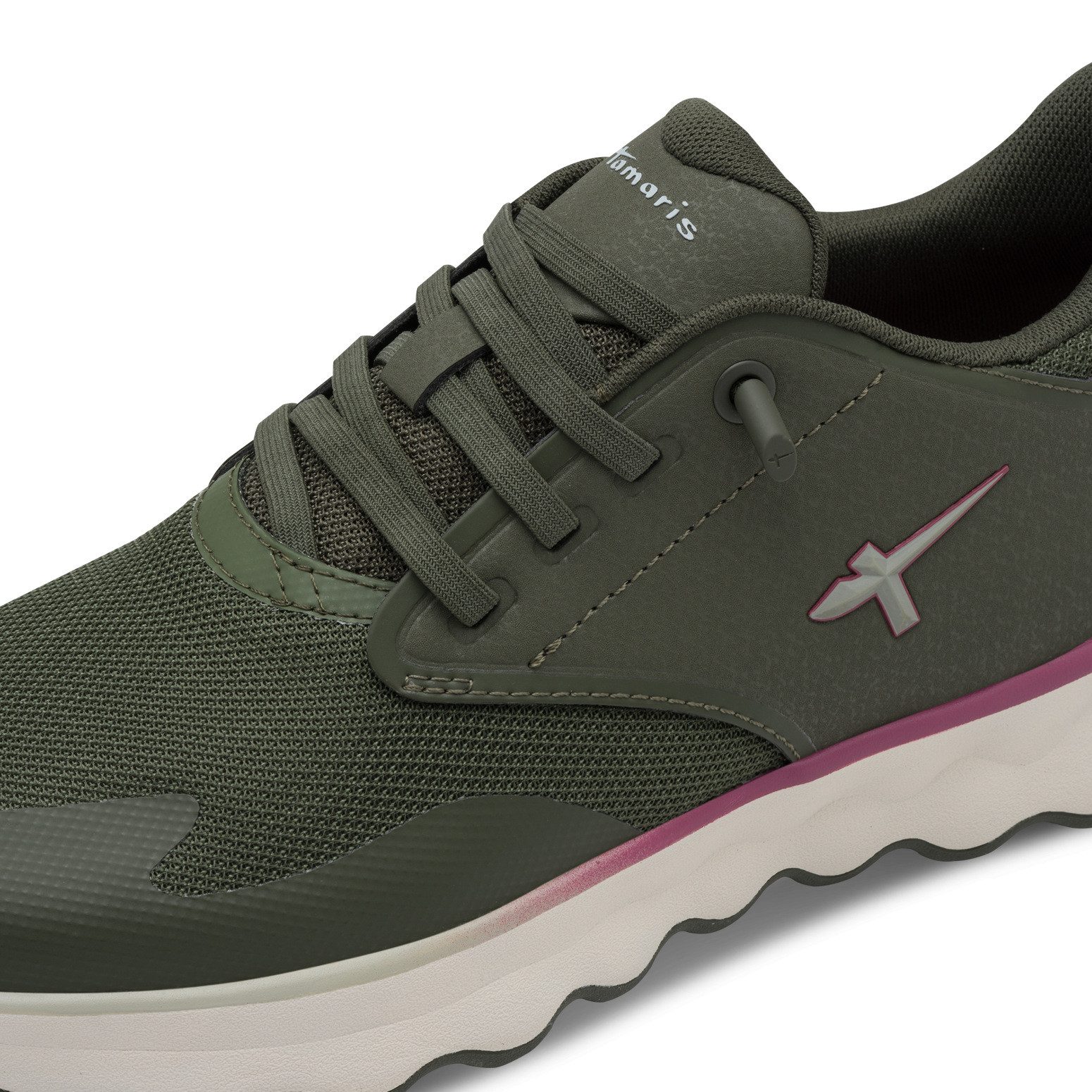 Tamaris Slip-On Sneaker Freizeitschuh, Halbschuh, Slipper mit Ortholite-Ausstattung