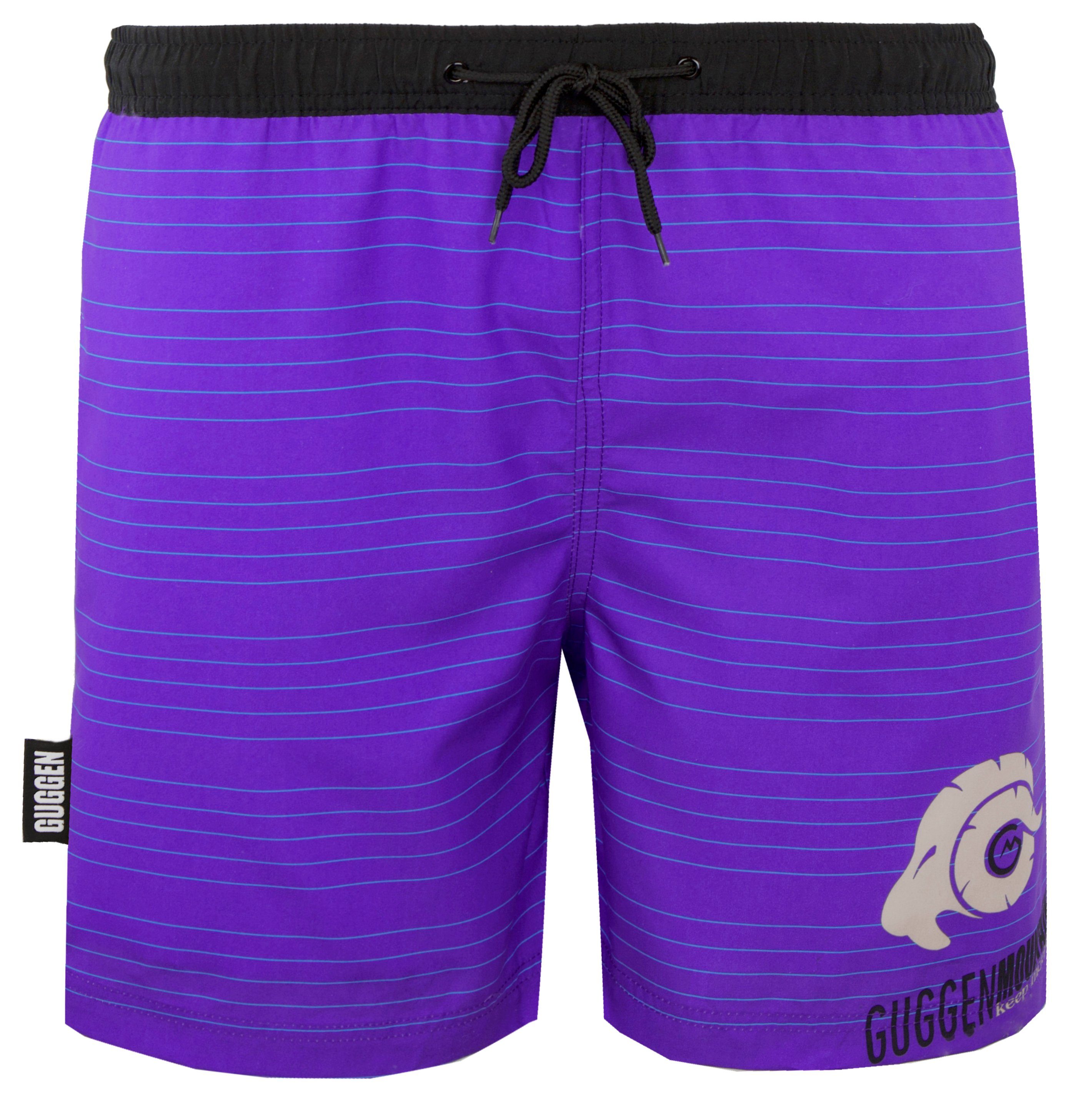 GUGGEN Mountain Badehose Badehose Herren Schnelltrocknende Badeshorts karie günstig online kaufen