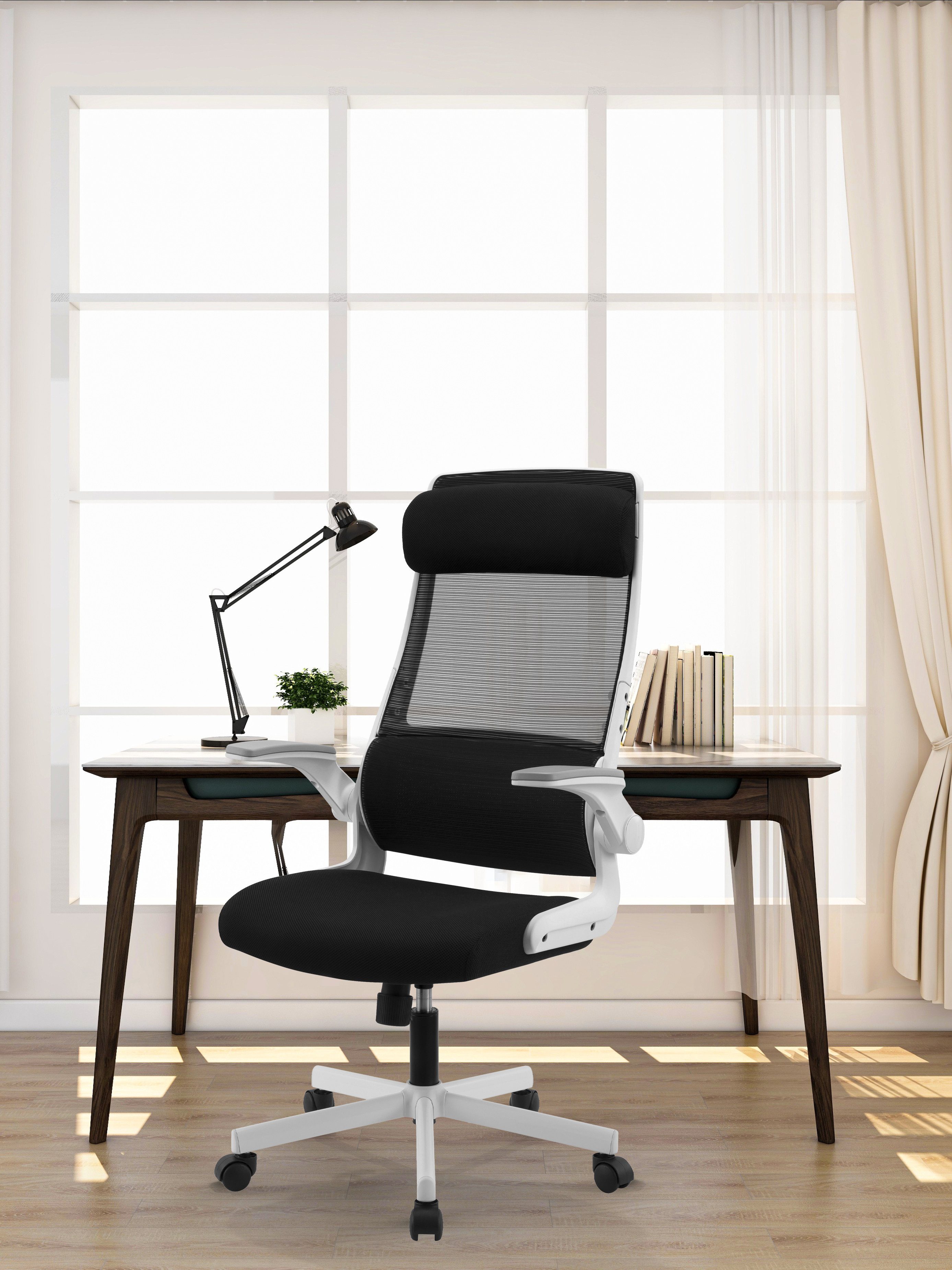 Places of Style Bürostuhl Menton, ergonomischer Schreibtischstuhl, inkl. Ko günstig online kaufen