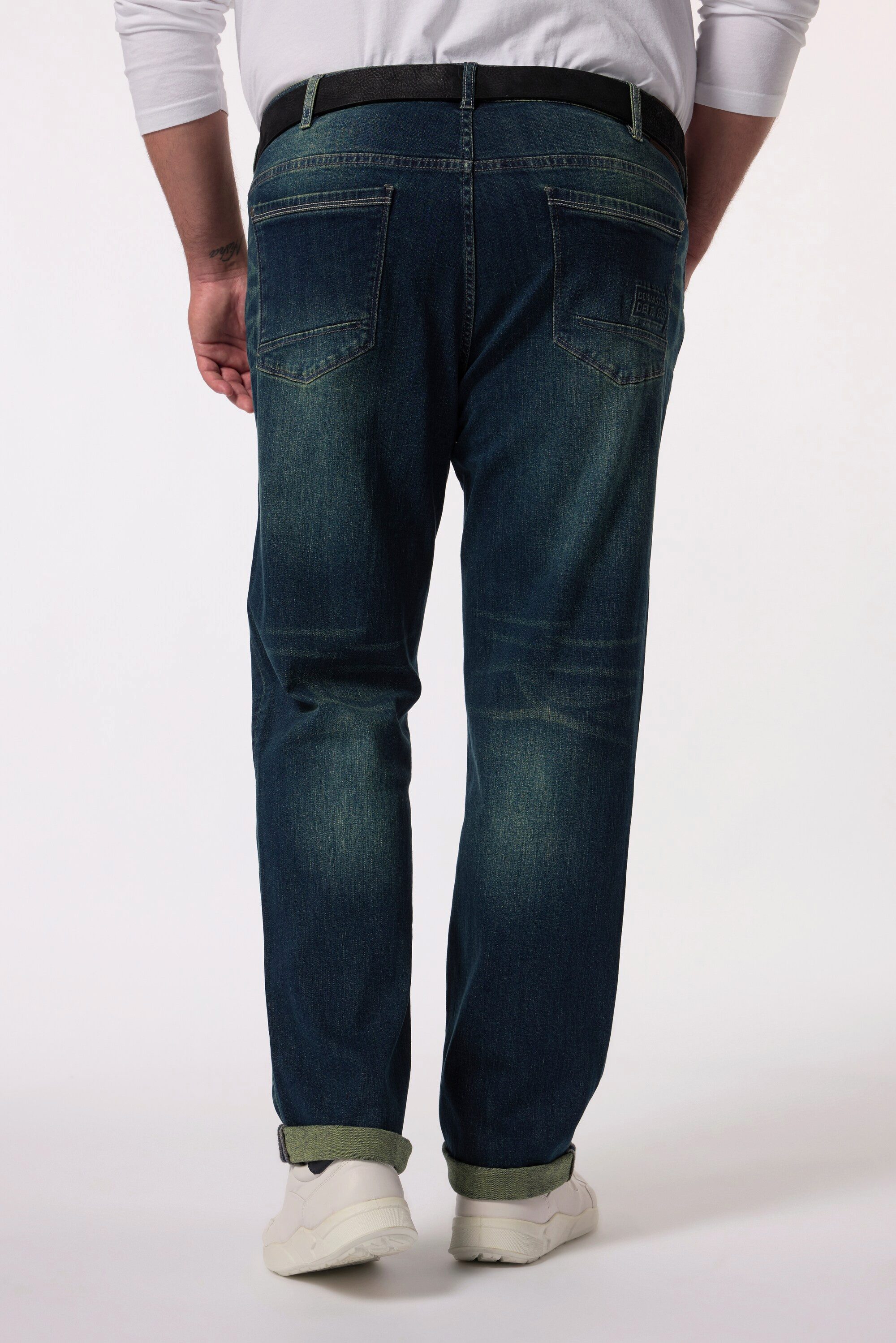 Men Plus 5-Pocket-Jeans Jeans Denim Straight Fit 5-Pocket
