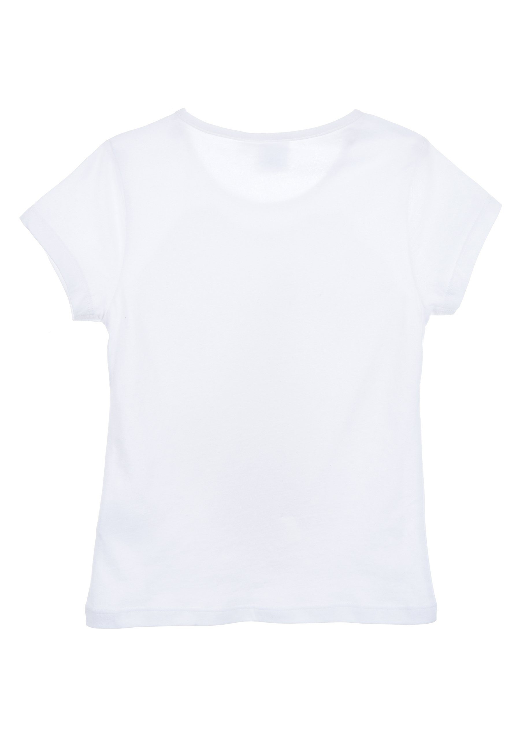 - Eiskönigin T-Shirt Die Frozen Frozen T-Shirt Weiß Mädchen Sommer Disney Shirt