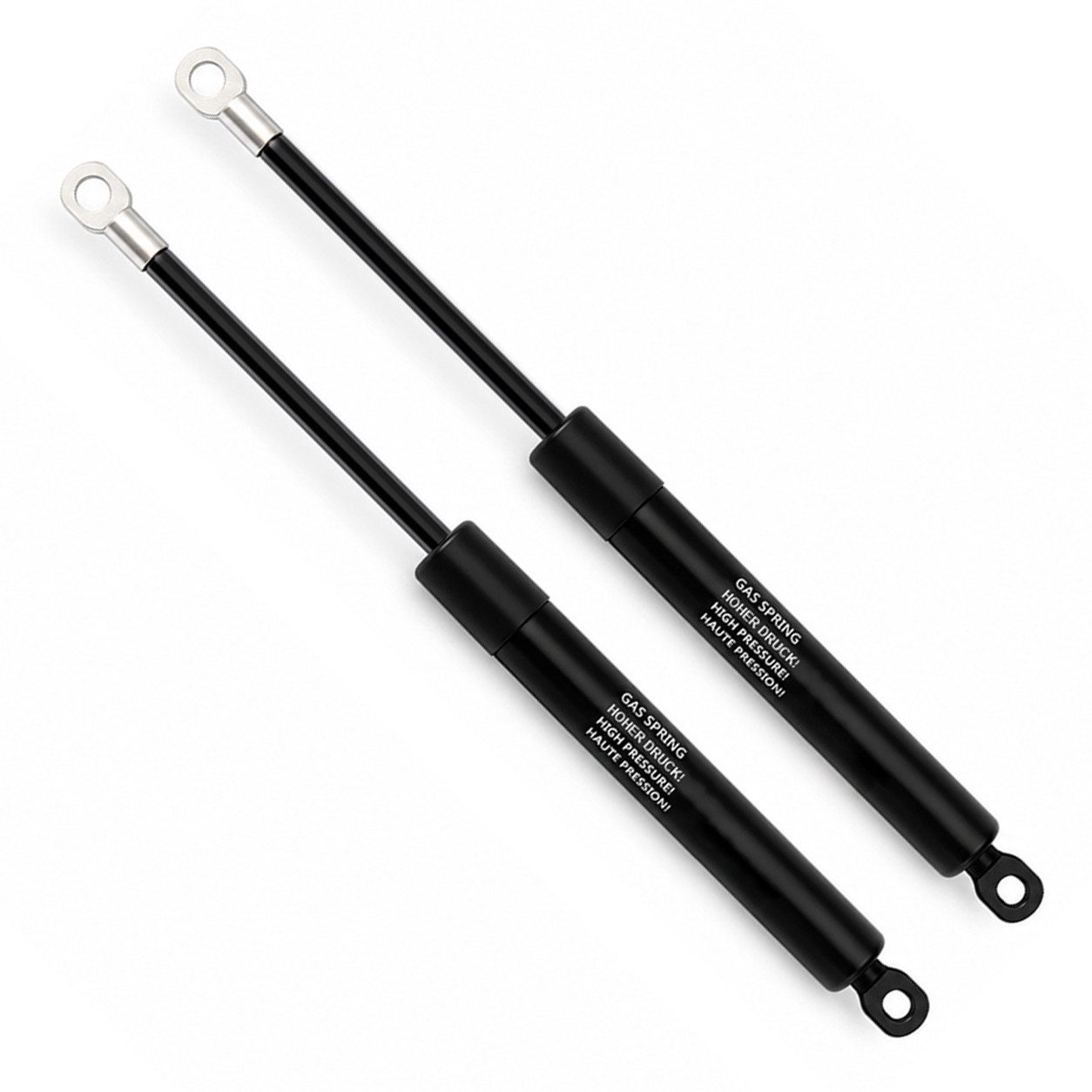 Prima-Online Druckfeder Gasdruckfeder für Bettkasten & Bettbeschläge – 40cm – 800N bis 1200N (2 St)