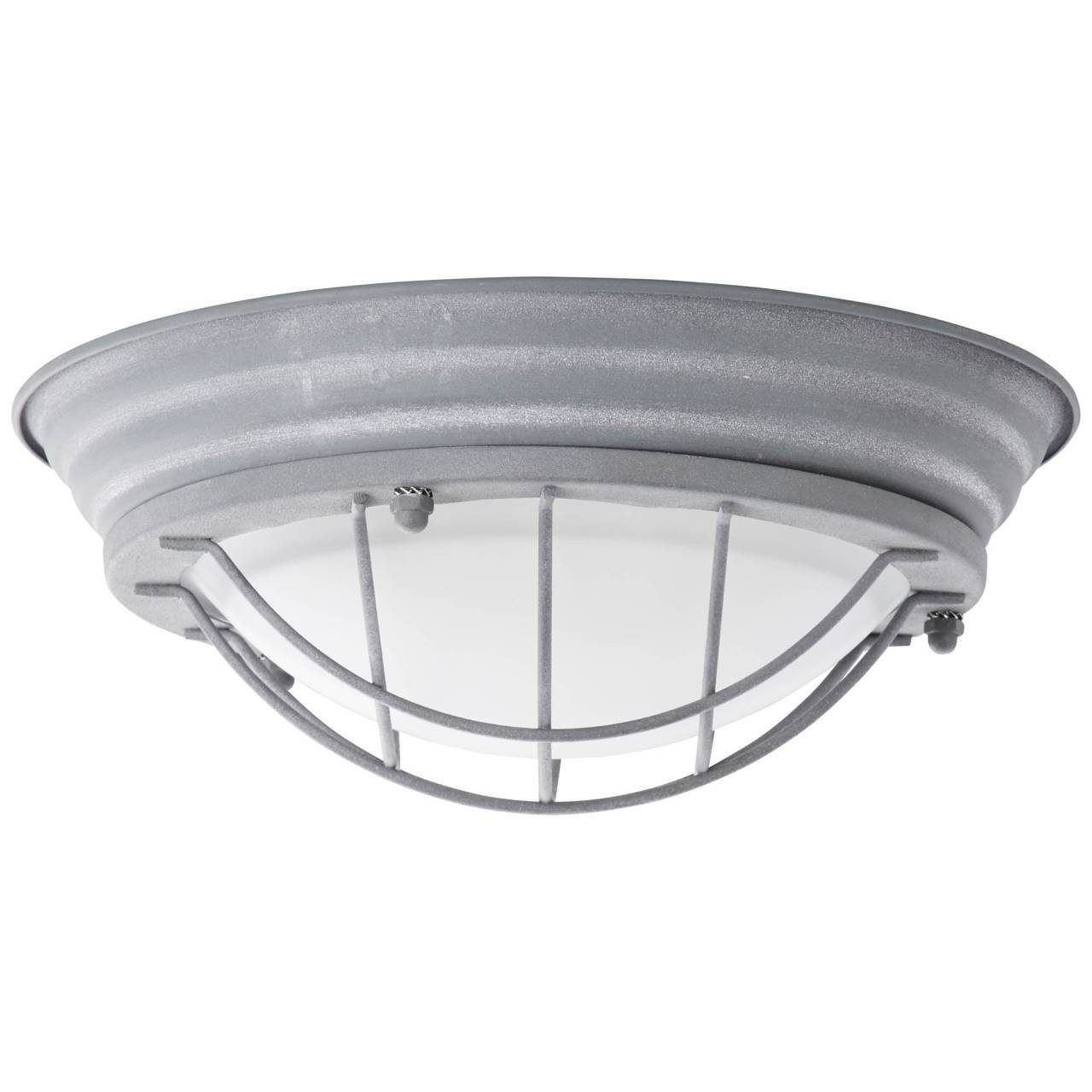 Deckenleuchte 1x Lampe Brilliant grau Beton/weiß 29cm Deckenleuchte und Typhoon, E A60, Wand- Typhoon