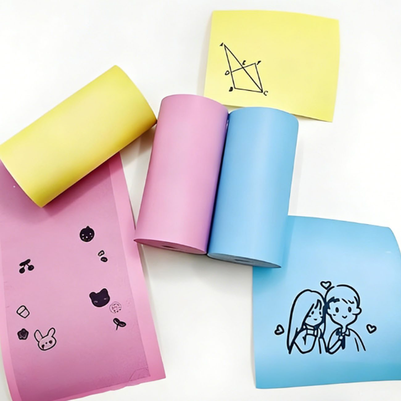 FELIXLEO Kopierpapier Thermopapier für Kinder Sofortbildkameras Nachfülldruckpapier