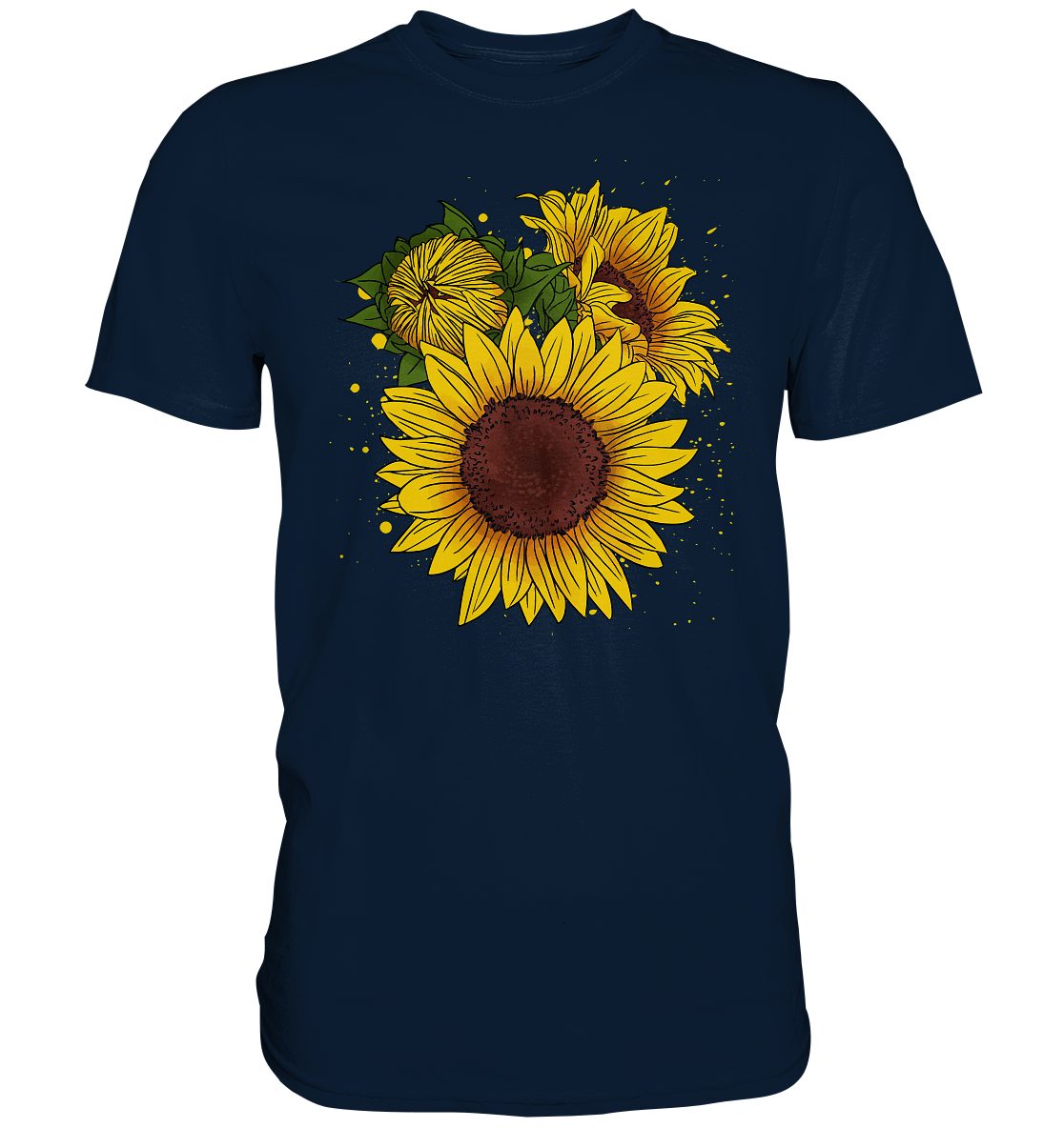 T-Shirt Sonnenblumen Shirt Garten Geschenk Gärtner