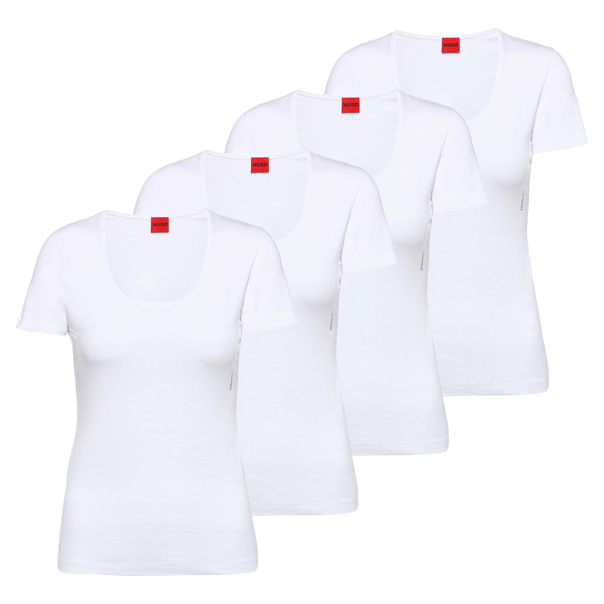 HUGO T-Shirt Damen T-Shirt 4er Pack günstig online kaufen