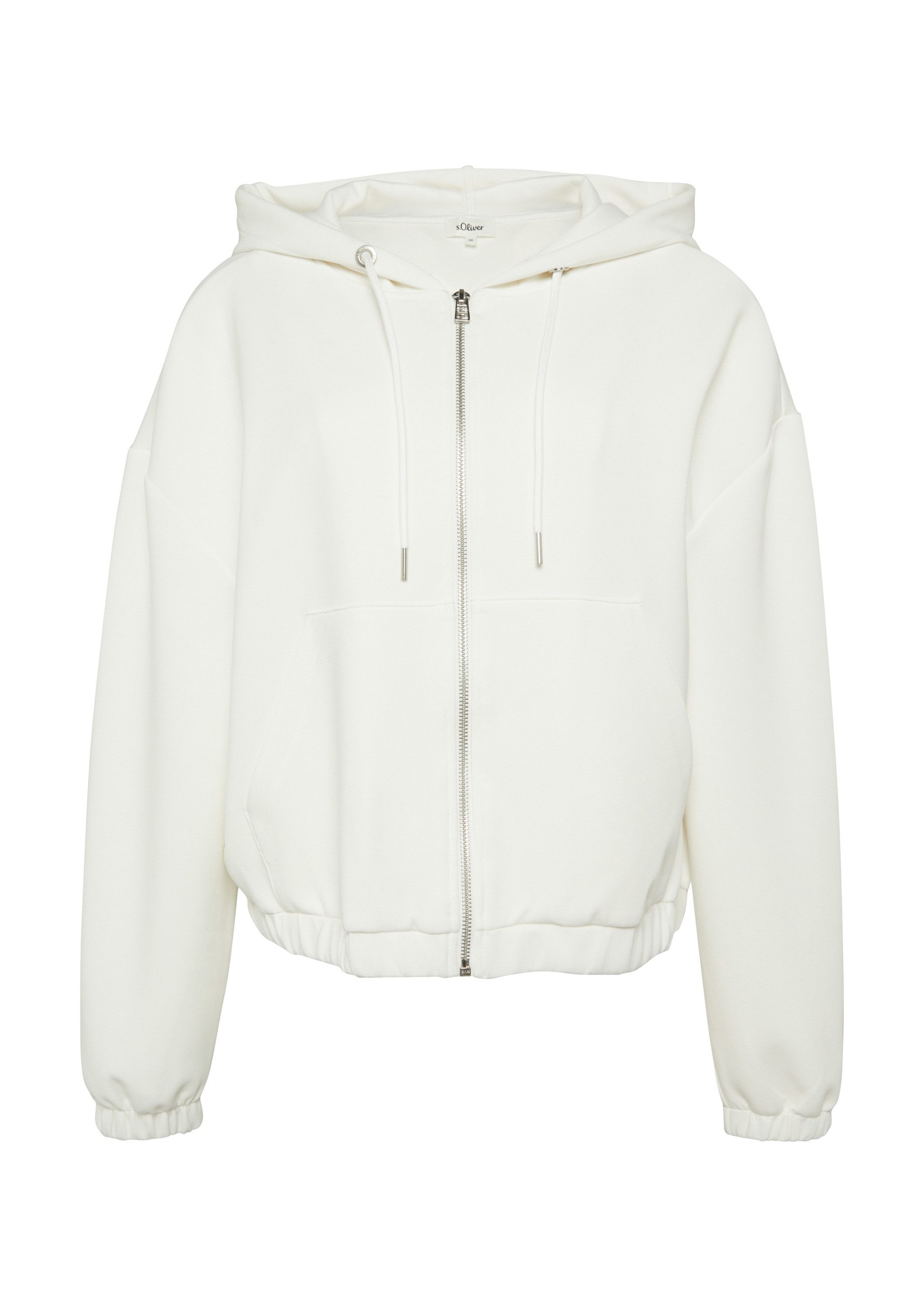 s.Oliver Sweatjacke Sweatshirt Jacke (1-tlg) günstig online kaufen
