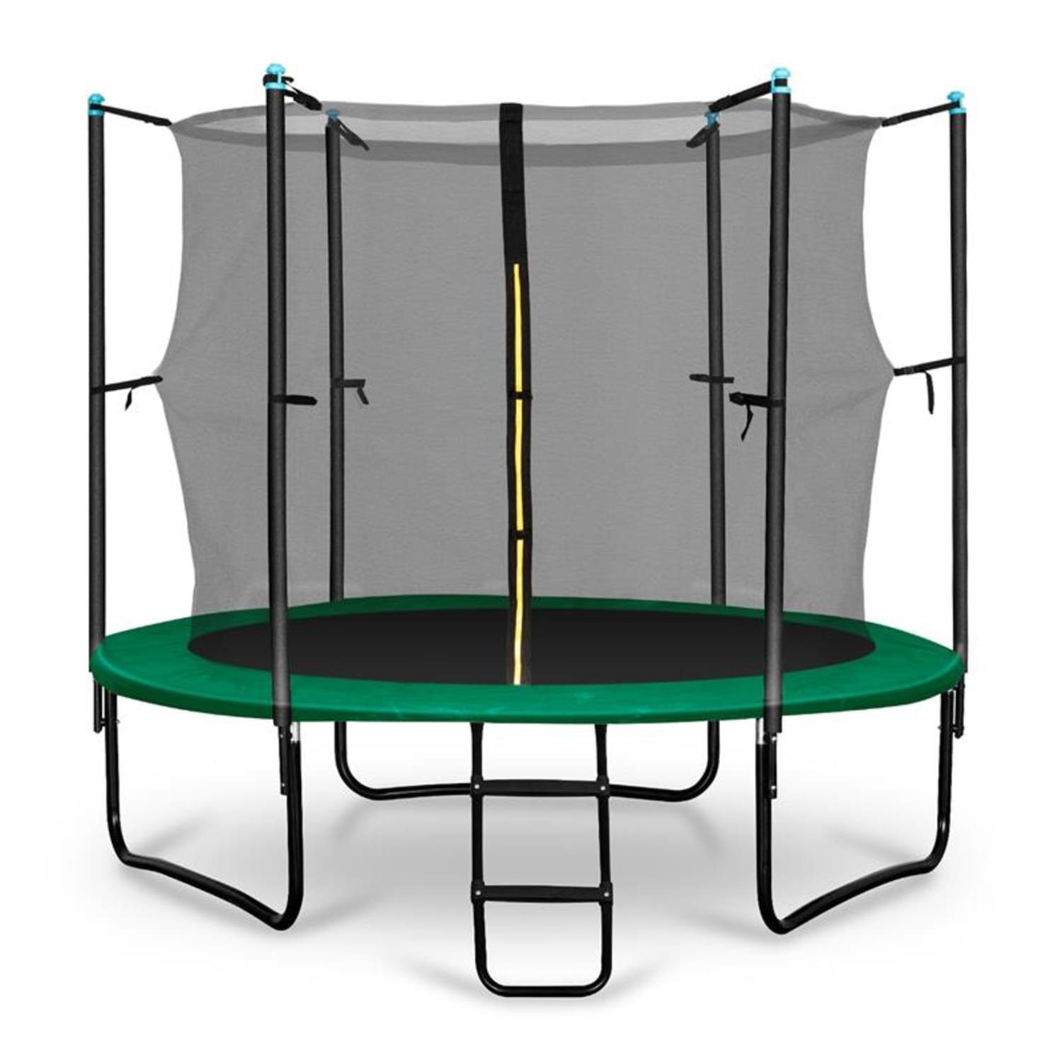KLARFIT Gartentrampolin »Rocketstart 250 Trampolin 250cm Sicherheitsnetz  innen breite Leiter grün«, Kinder Trampolin Outdoor Trampolin Kinder  Gartentrampolin Kindertrampolin für zuhause online kaufen | OTTO