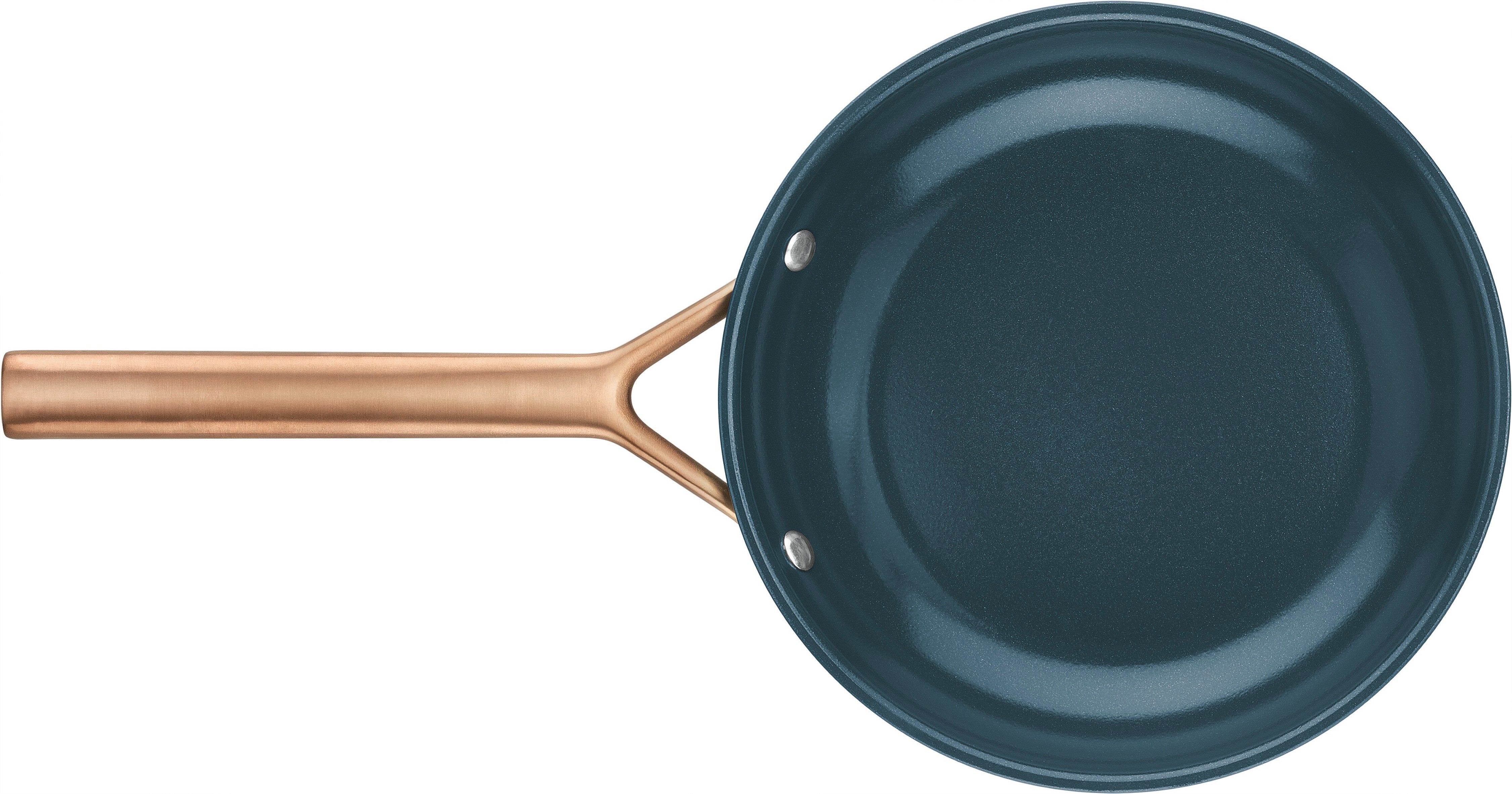Zwilling Pfannen-Set Milano, Aluminium (Set, 2-tlg., je 1 Pfanne 24 cm + 28 cm), Keramik-Antihaftbeschichtung, Induktion, Made in Italy
