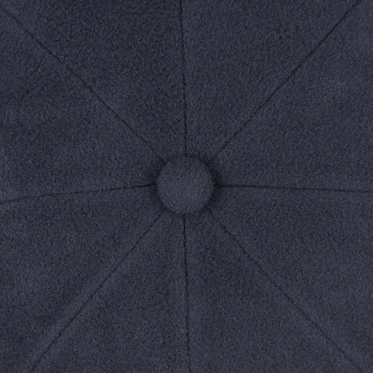 Flat Stetson blau Schirm (1-St) Schirmmütze Cap mit