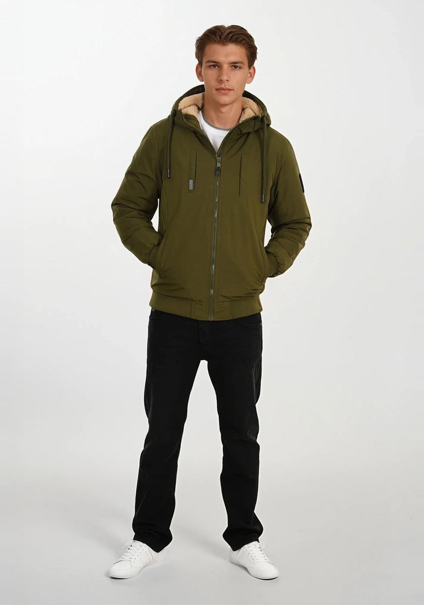 Alessandro Salvarini Winterjacke ASPedro innen mit warmem Teddyfell günstig online kaufen