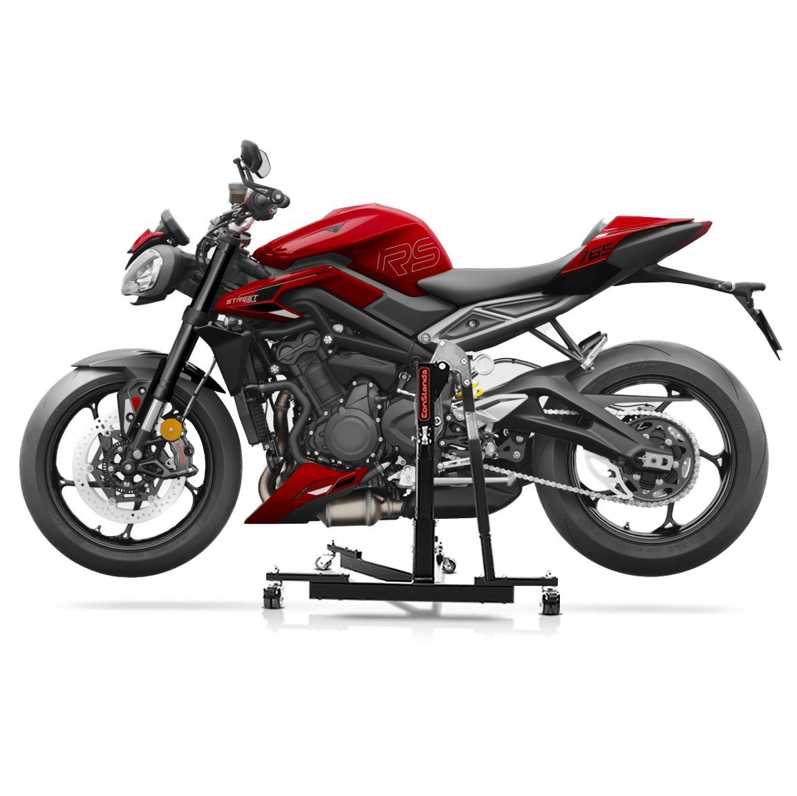 ConStands Motorradheber Adapterplatte Power Classic / Evo für Triumph Street Triple 765 R / RS