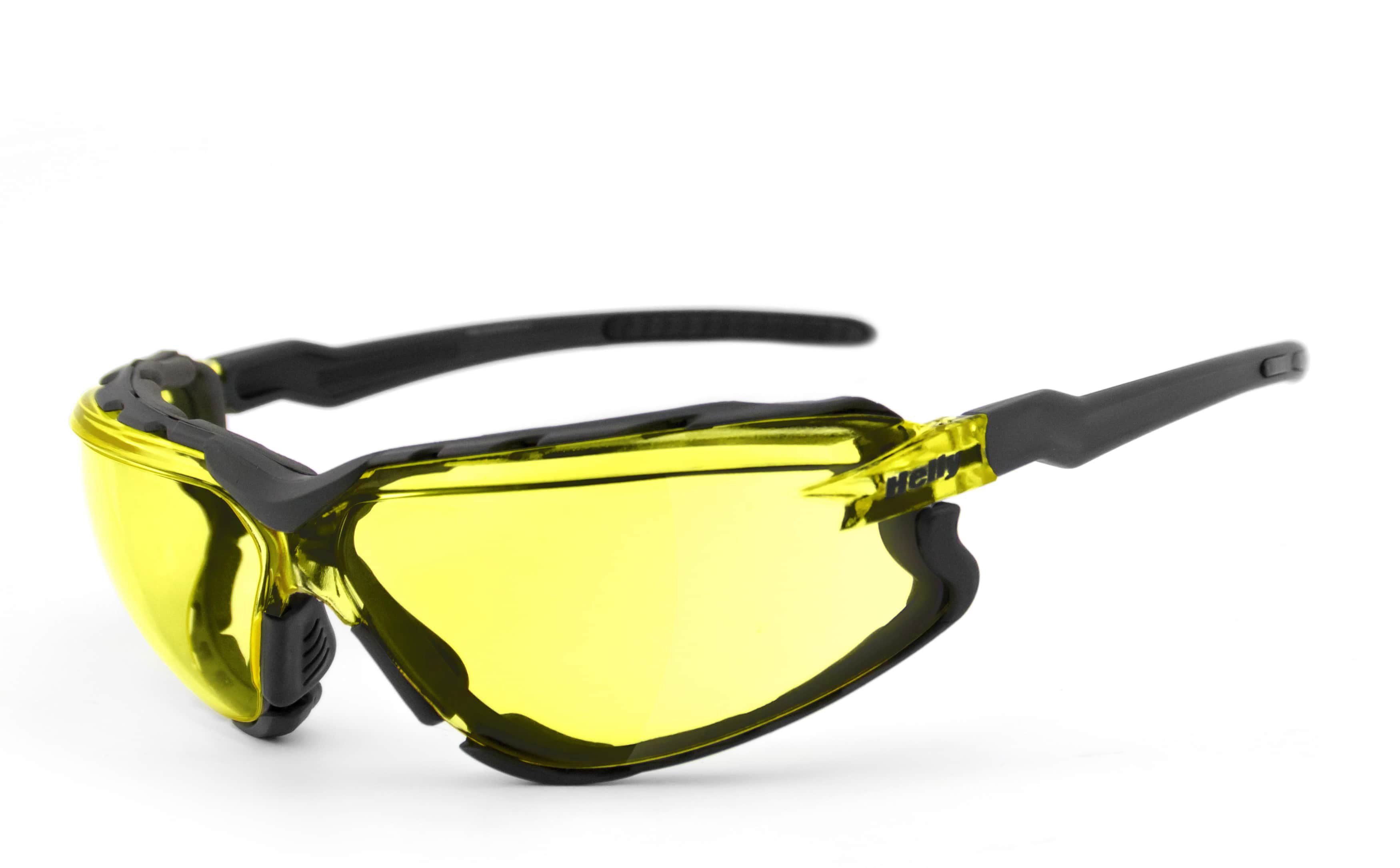 No.1 Qualitätsgläser XENOLIT® darkrider, Bikereyes Helly Kontrastverstärkende Motorradbrille -