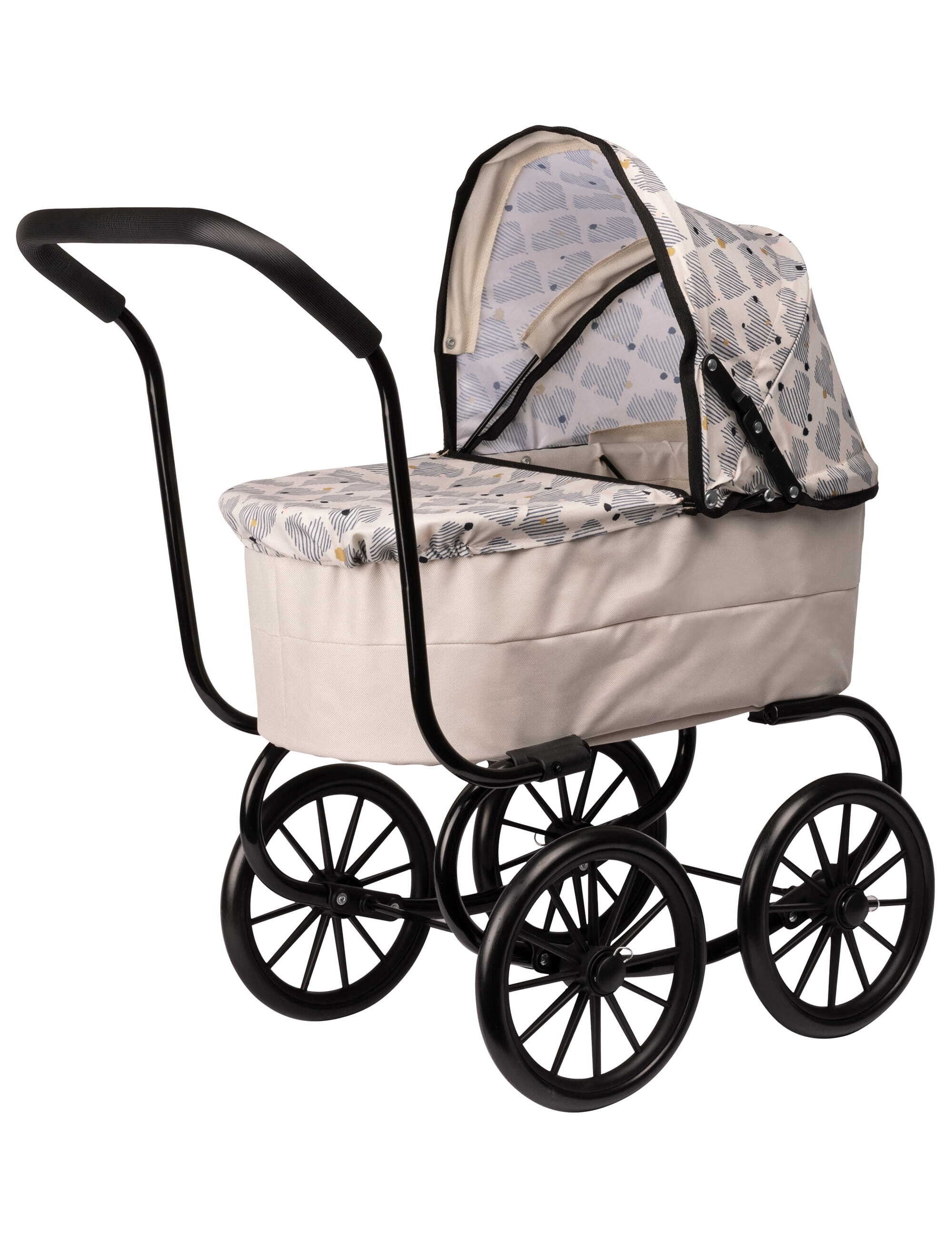 Skrållan Puppenwagen Puppenwagen Herz, (einzel, 1-tlg)
