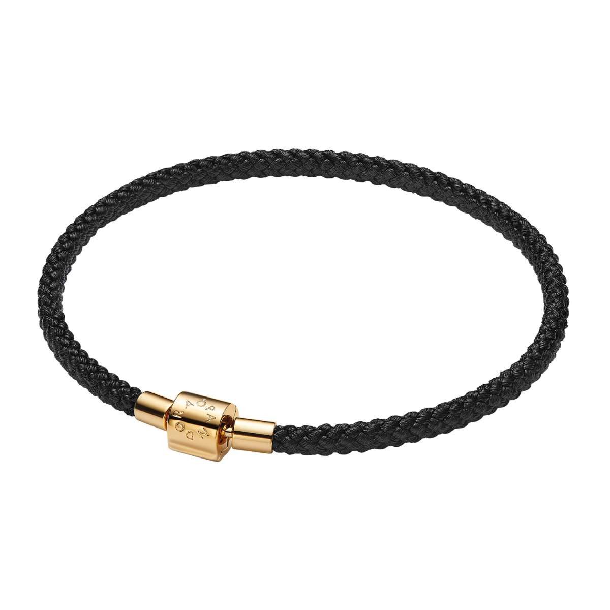 Pandora Armband 564530C01, Schwarzes Kordel für Damen