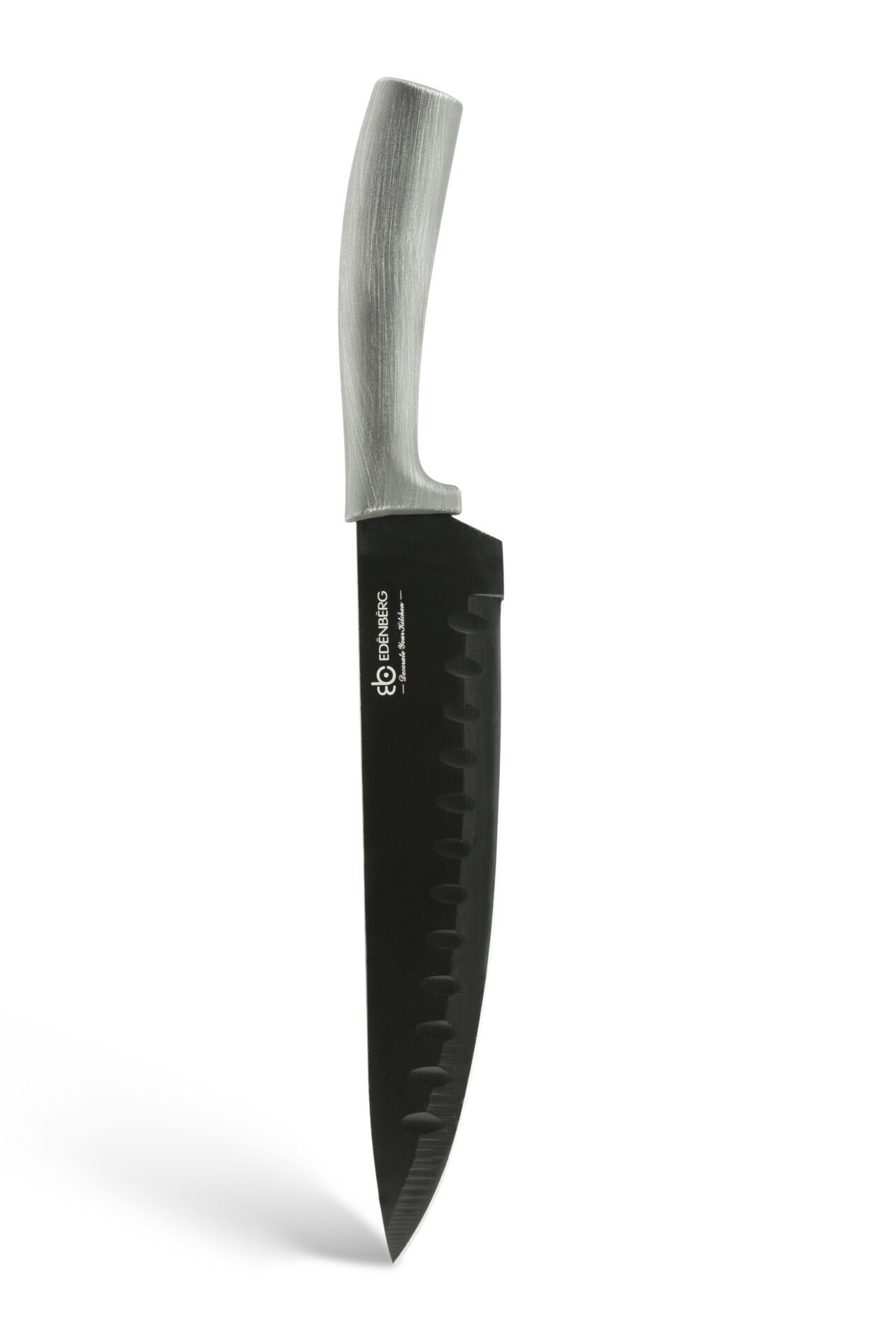 Messerset, ideale Magnetblock, Edenberg Geschenkidee) Grau klassisches Messer-Set Eine (6-tlg., Wunderschönes