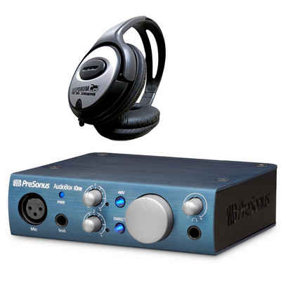 Presonus Presonus Audiobox iOne Audio-Interface mit Kopfhörer Digitales Aufnahmegerät
