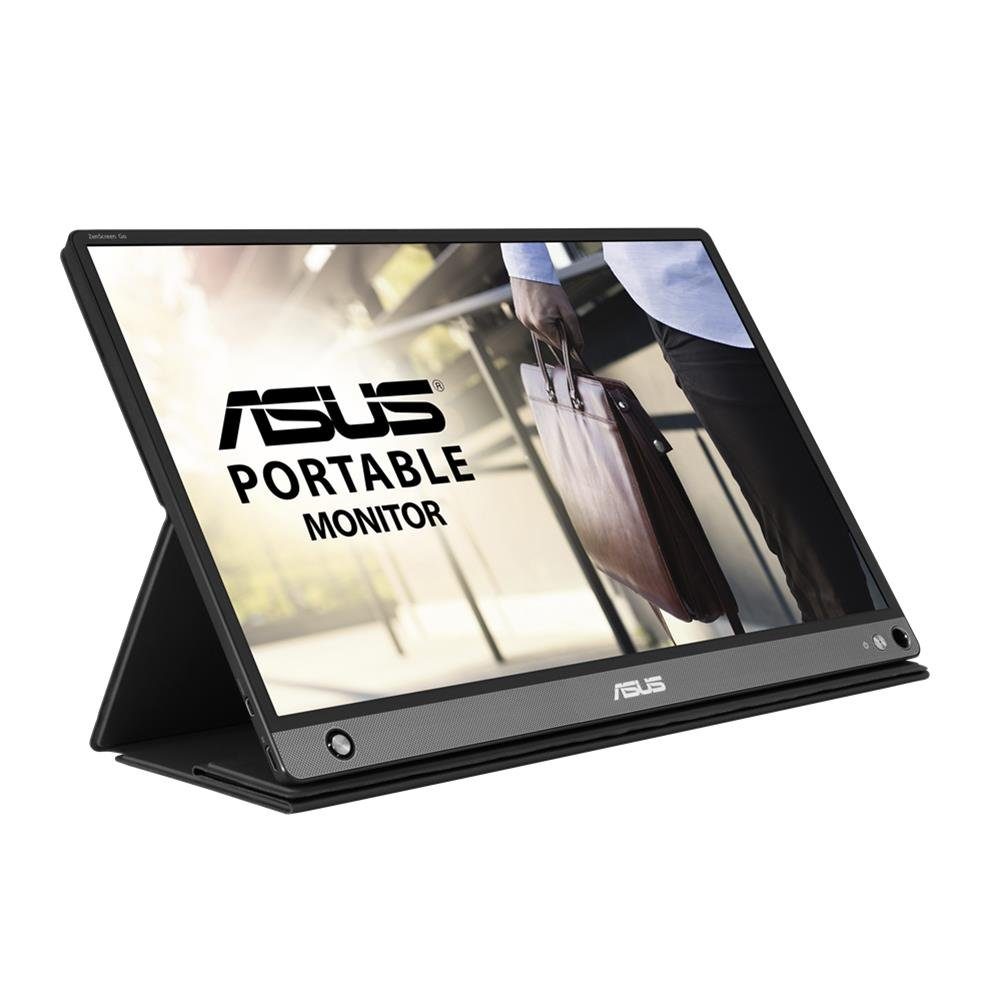 Asus ZenScreen Go MB16AHP Portabler Monitor (39,62 cm/15,6 ", 1920 x 1080 px, Full HD, Integrierter Akku, USB Typ-C, Micro-HDMI, Flicker-Free)