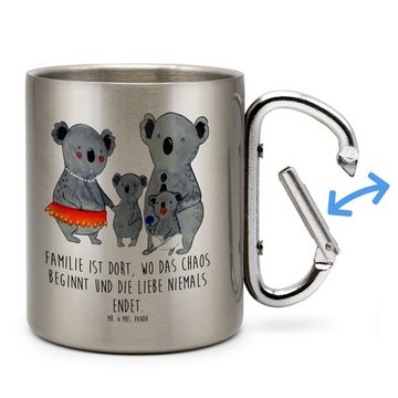 Mr. & Mrs. Panda Tasse Koala Familie - Transparent - Geschenk, Kinder, Papa, Tasse, Family, Edelstahl, Robust & Isolierend