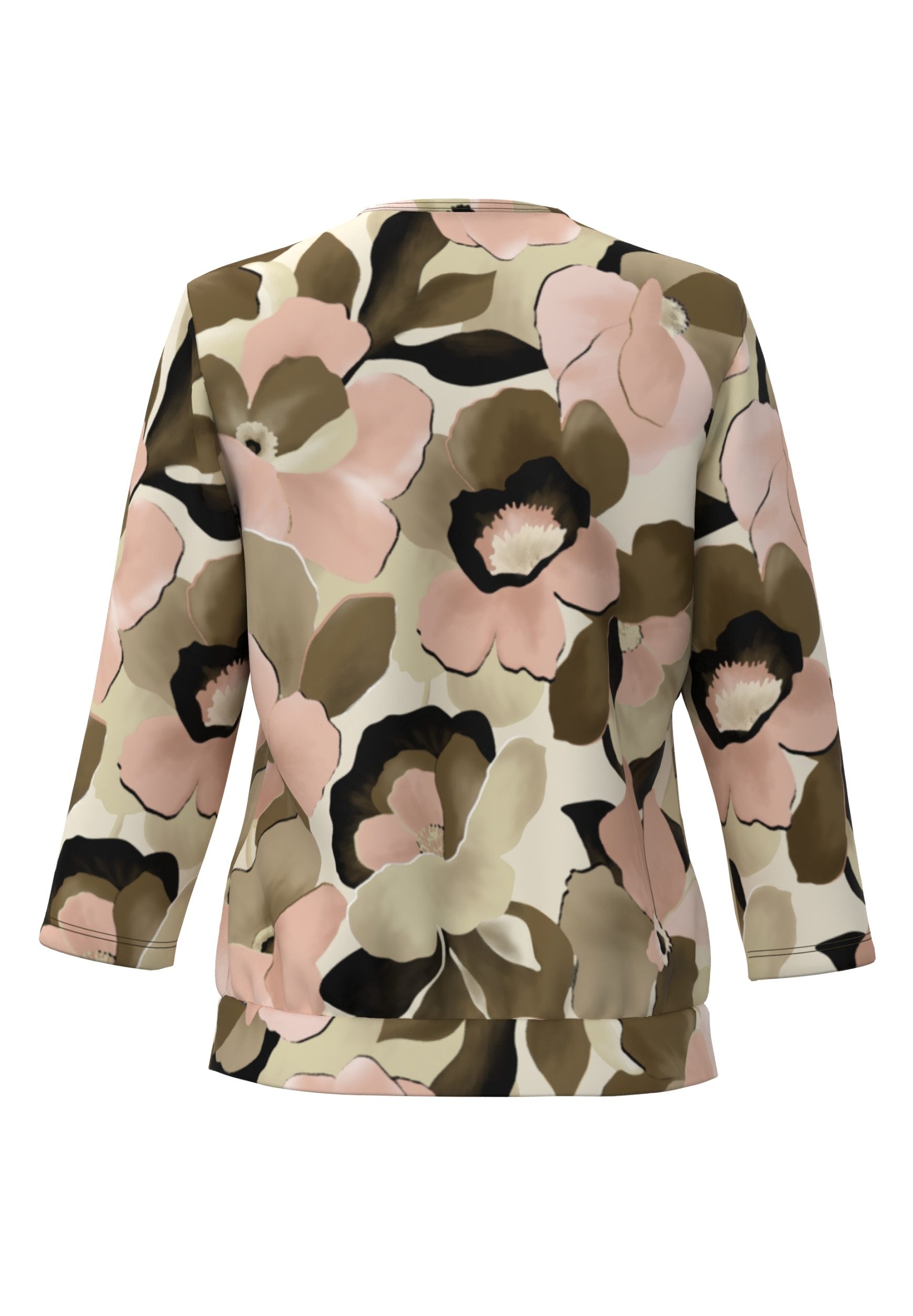 FRANK WALDER Kurzarmbluse NOSBlusenshirts DRUCK