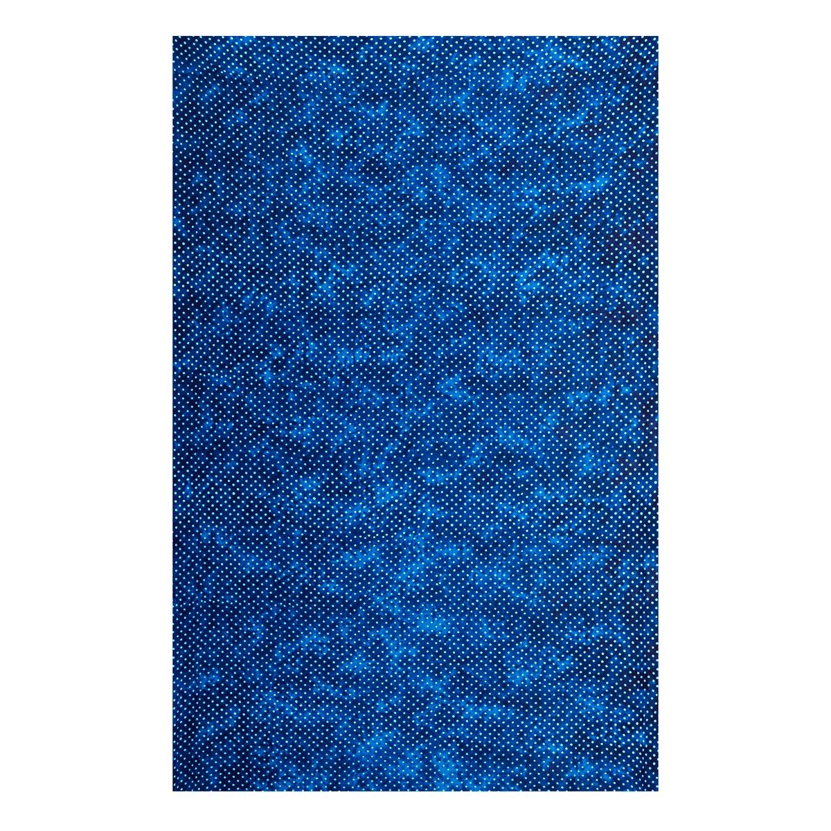 oder Strandtuch wunderbar für als Halstuch Jahreszeit aus PANASIAM Viskose Schultertuch, jede Sarong weicher dot egal B111 blue Wickelkleid Wachsbatik ob Schal