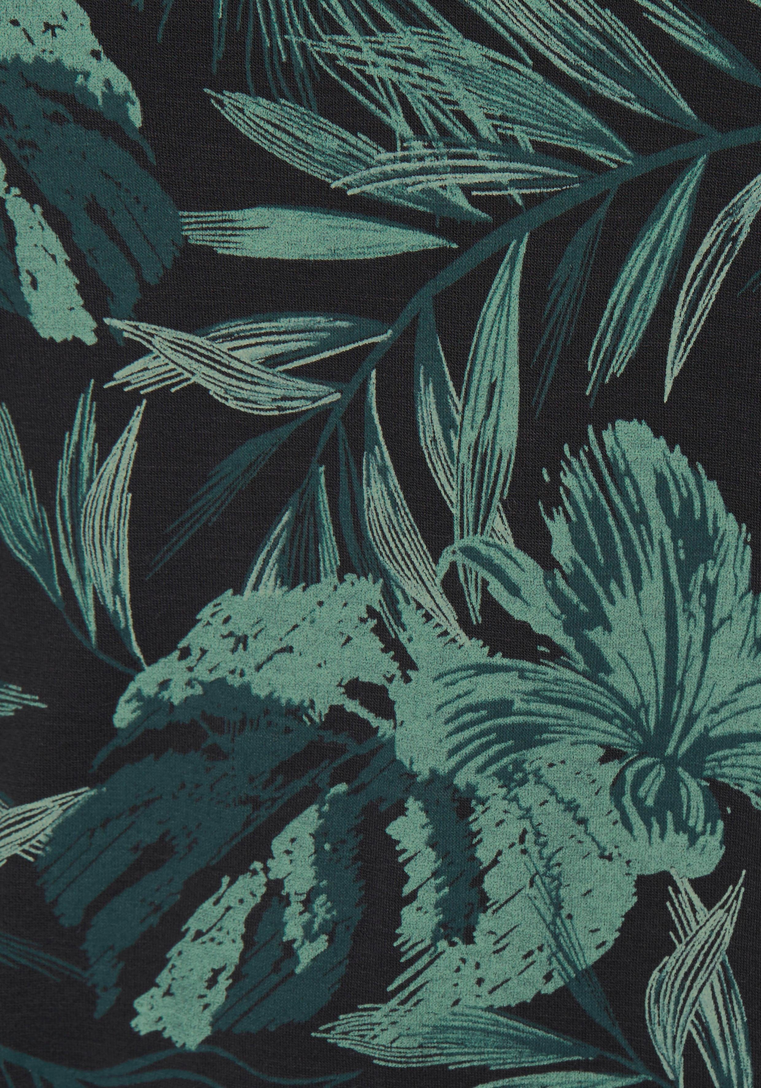 LASCANA Longshirt mit breitem Bund aus weichem Viskose-Stretch