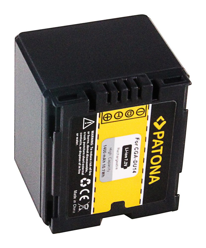 Patona Panasonic CGA-DU14 VW-VBD140 Kamera-Akku