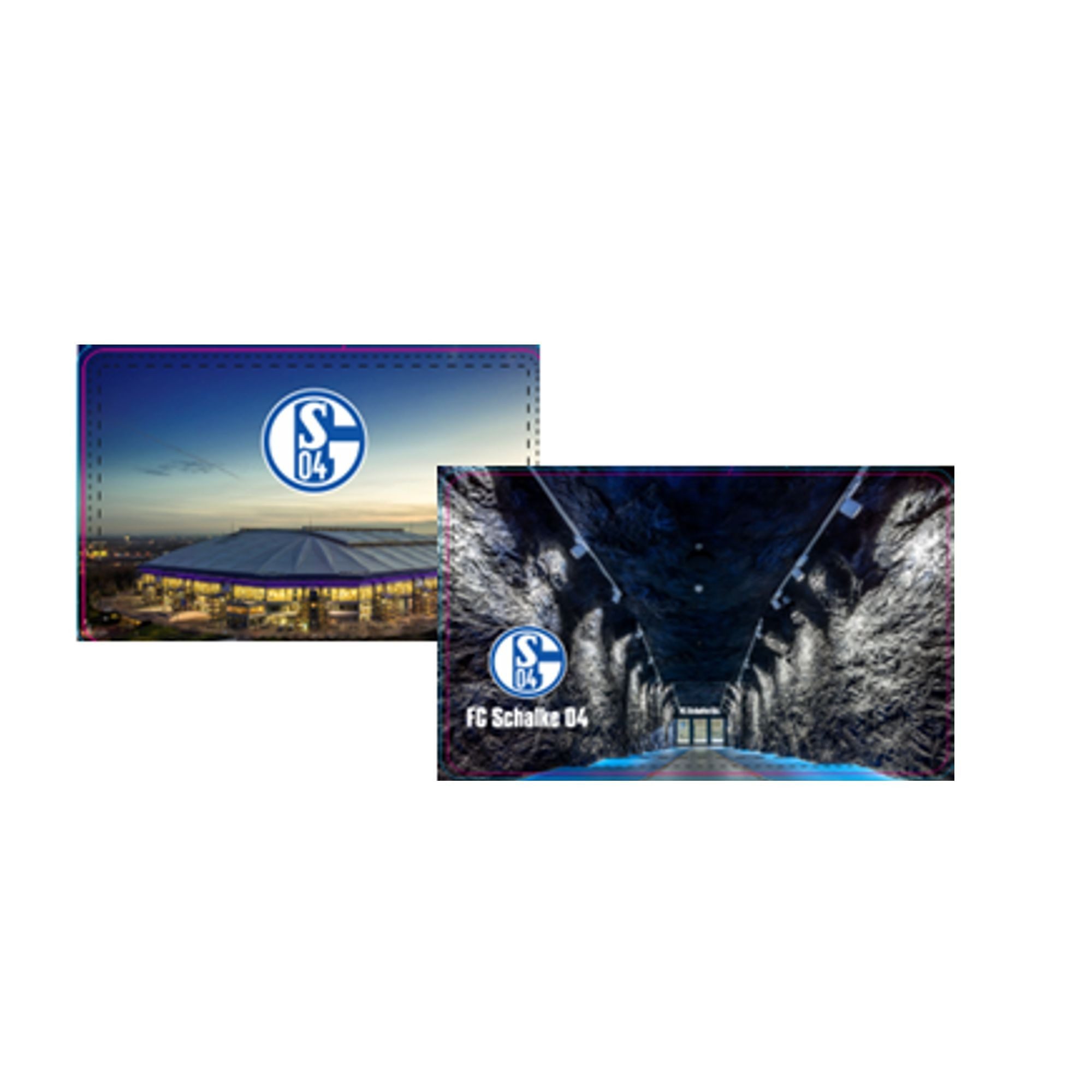 FC Schalke 04 Frühstücksbrett Frühstücksbrettchen 2er Set, Kunststoff, (2-St)