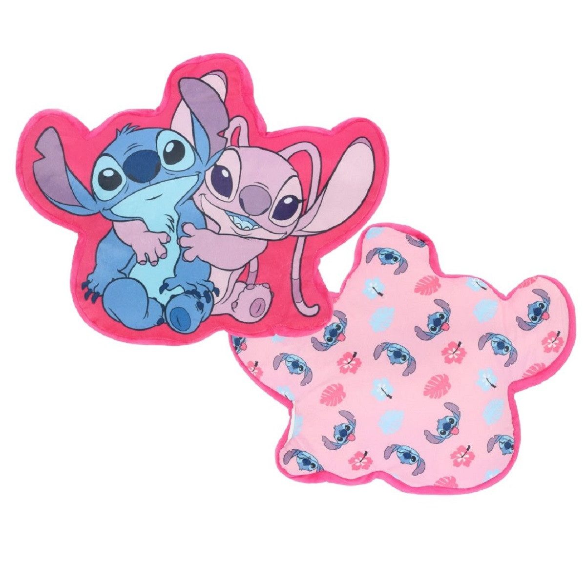 Lilo & Stitch Dekokissen 3D Kissen – 40 cm großes Kuschelkissen Dekokissen