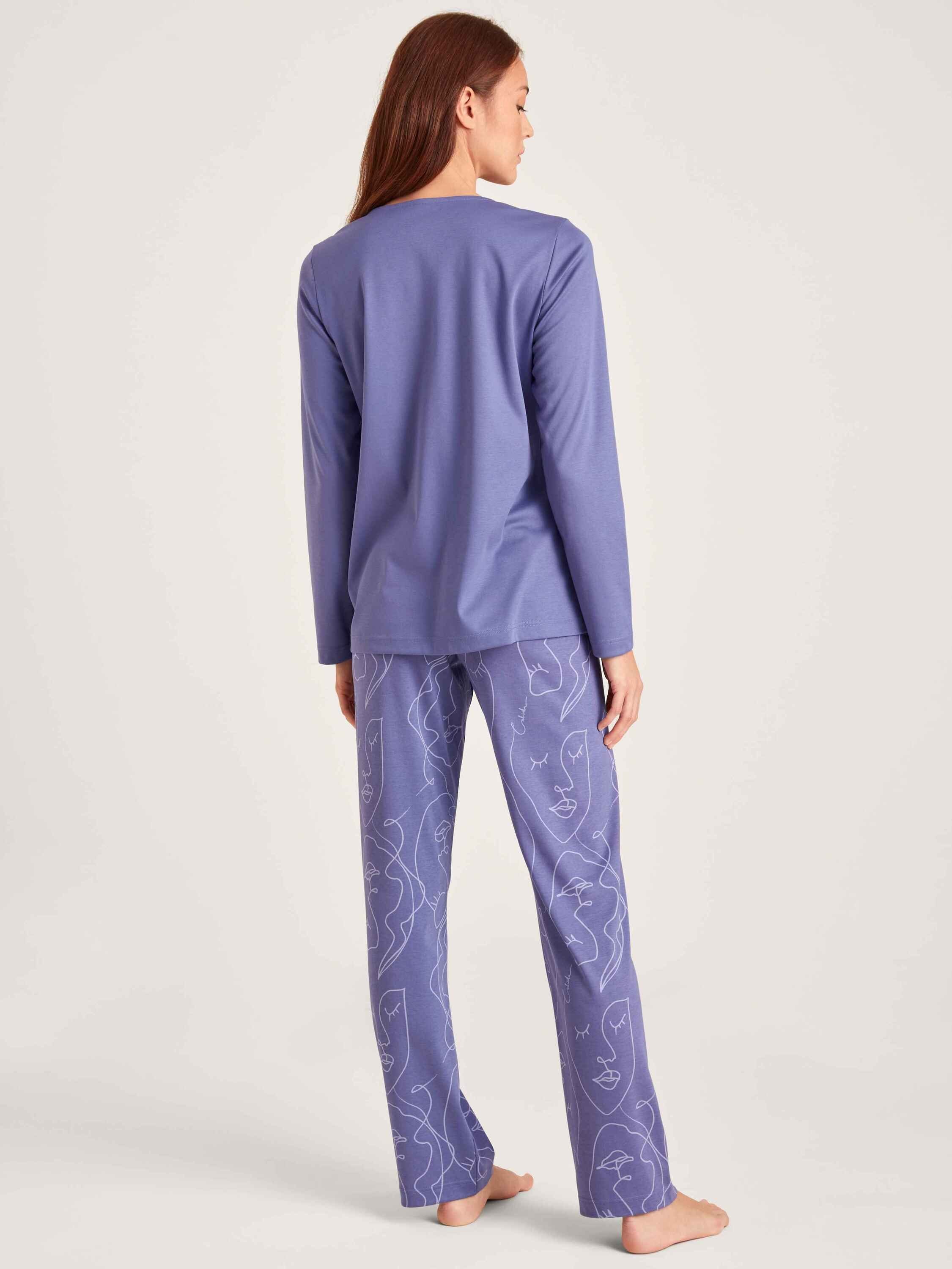 tlg) Pyjama, lang purple twilight CALIDA Pyjama (2