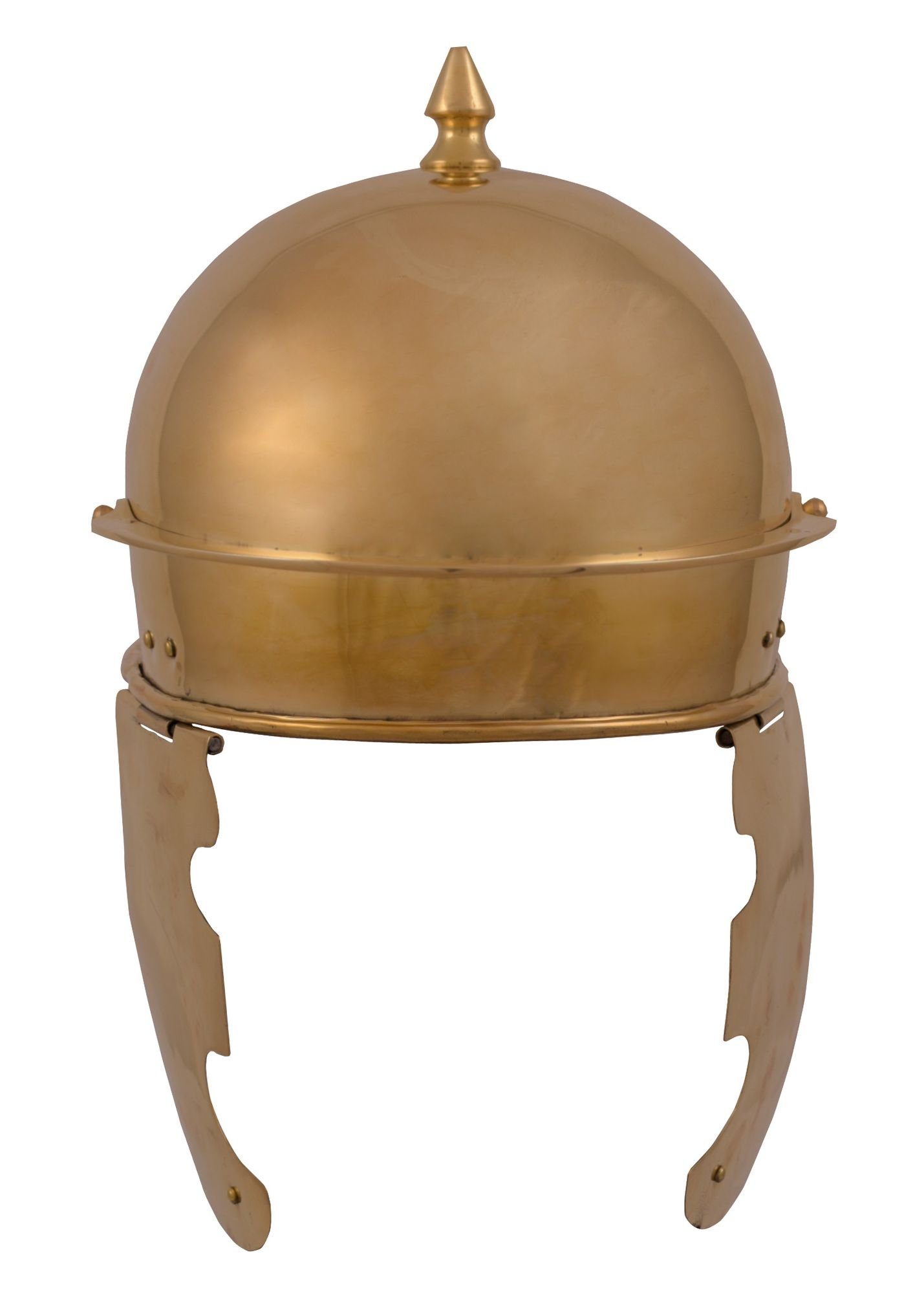 Ritter-Kostüm Römerhelm Coolus -D- Haltern, Messing