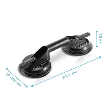 STAHLWERK Doppelsaugheber Doppel-Saugheber mit 100 kg Tragkraft, max. 100 kg Traglast, Packung, 1-tlg.]