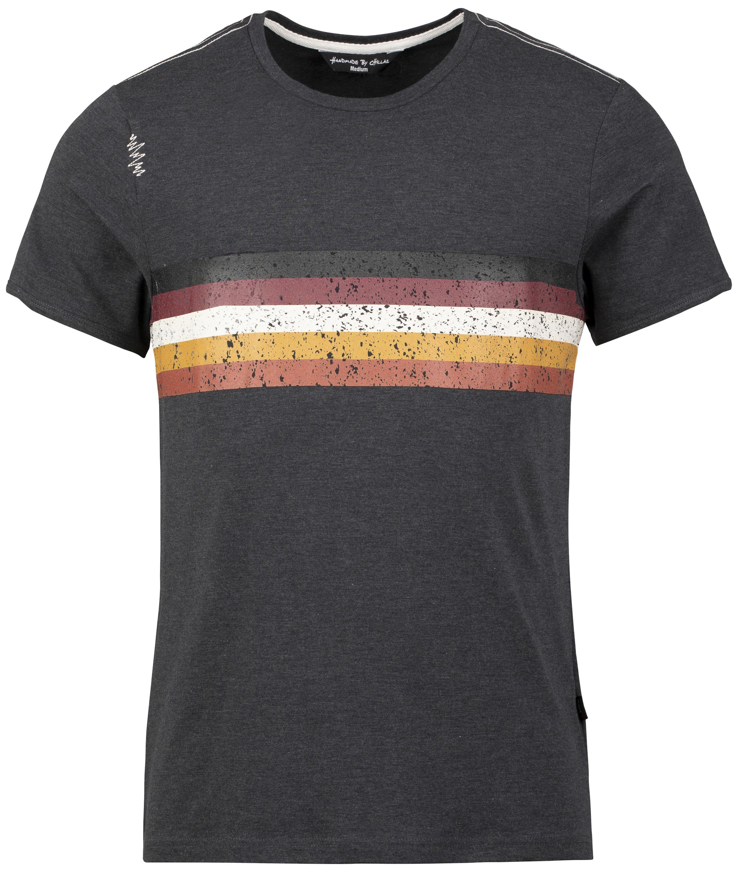 Chillaz T-Shirt Stripes Grunge T-Shirt