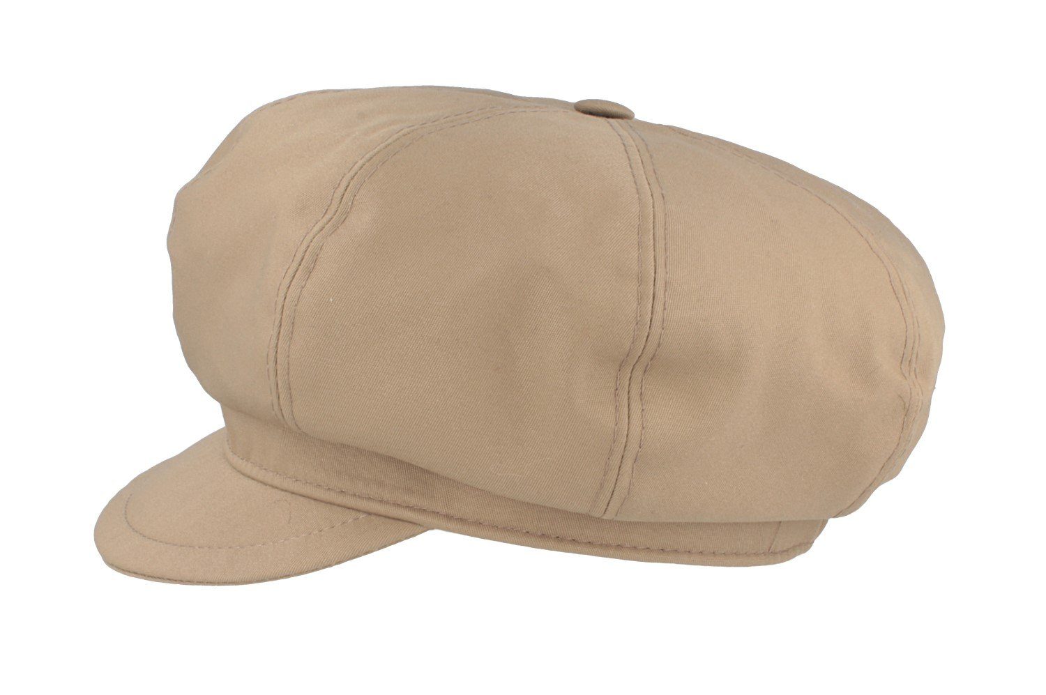 khaki Cap UV-Schutz50+ Breiter Ballonmütze/Cap Baseball mit 8-teilige