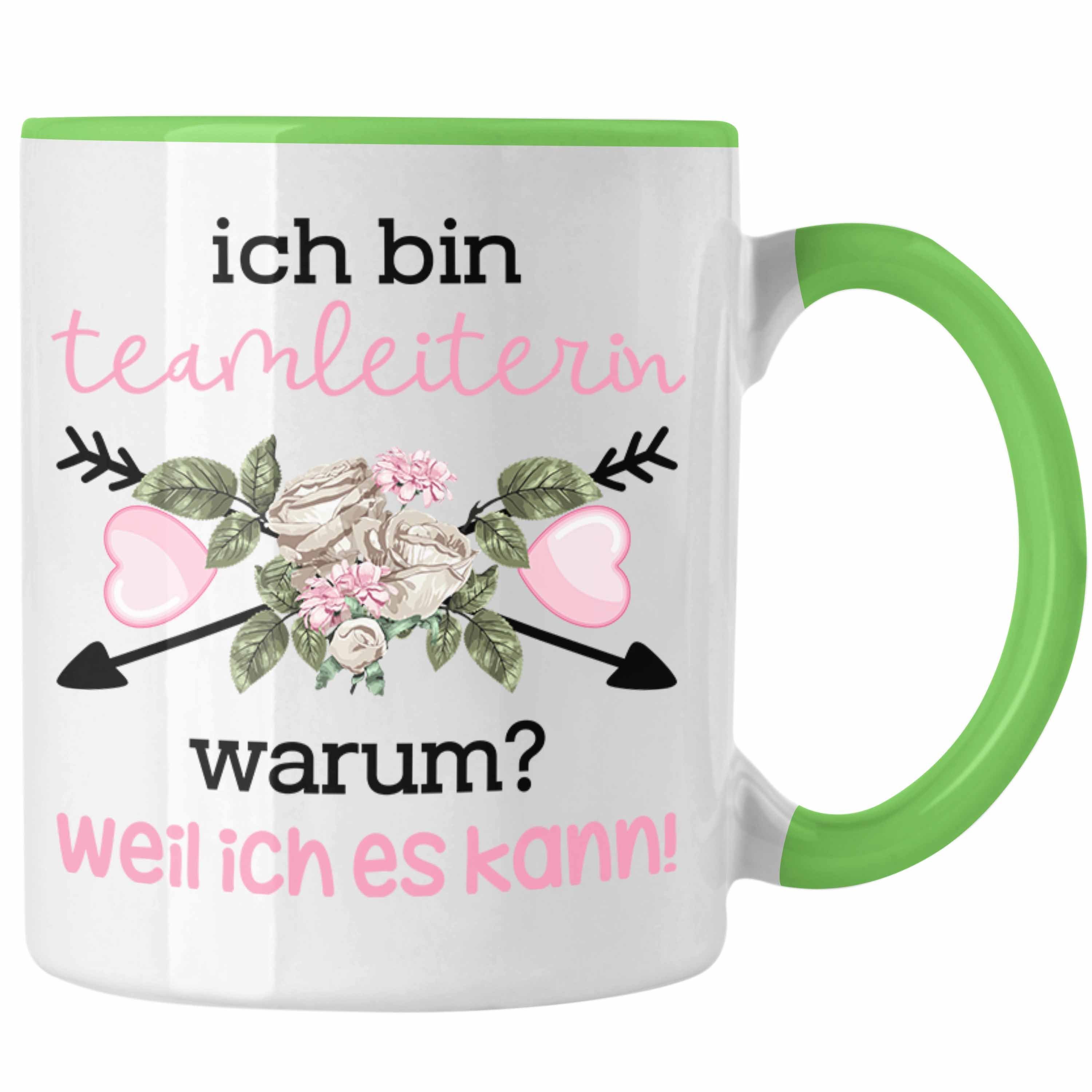 Trendation Tasse Prokuristin Kann Weil Grün Geschenk Lustiger Warum Bin - Geschenkidee Tasse Spruch Es Trendation Teamleiterin Ich Ich Teamleiterin