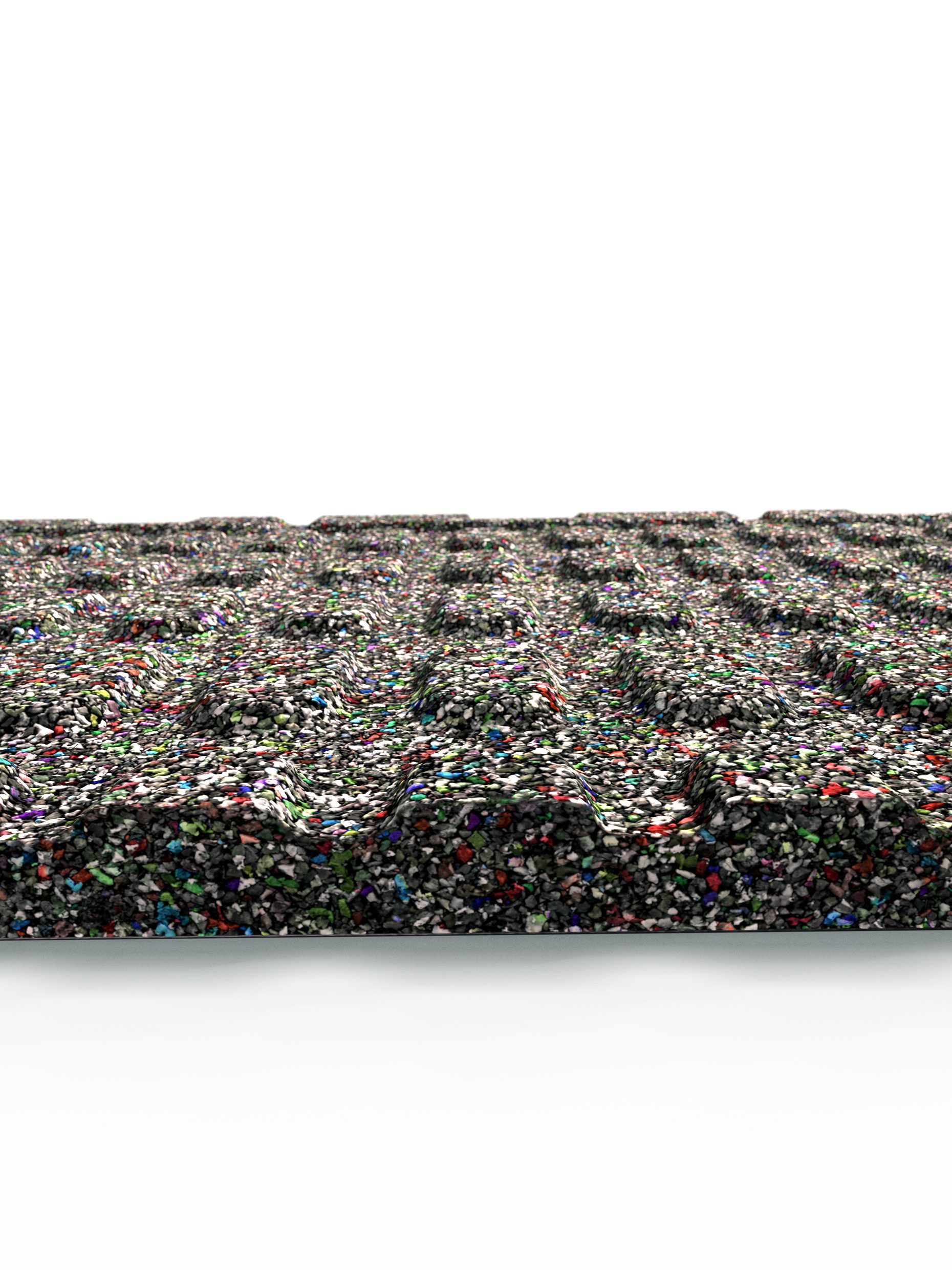 ATLETICA Bodenmatte 1m² MaxProtect Bodenschutzmatte, 100x100cm, 25mm oder 30mm