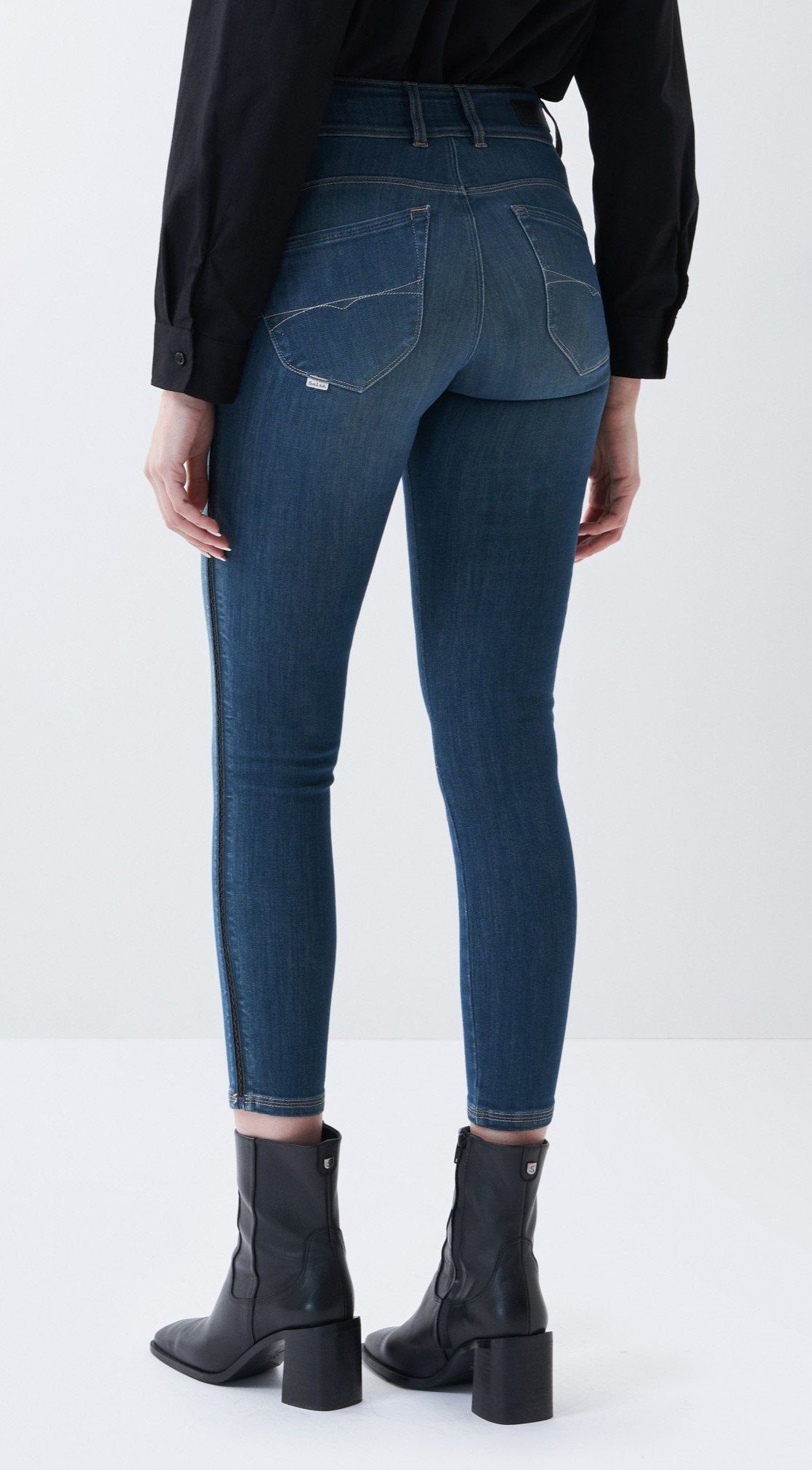 Salsa Stretch-Jeans SALSA JEANS SECRET PUSH IN SKINNY blue 126013.8506