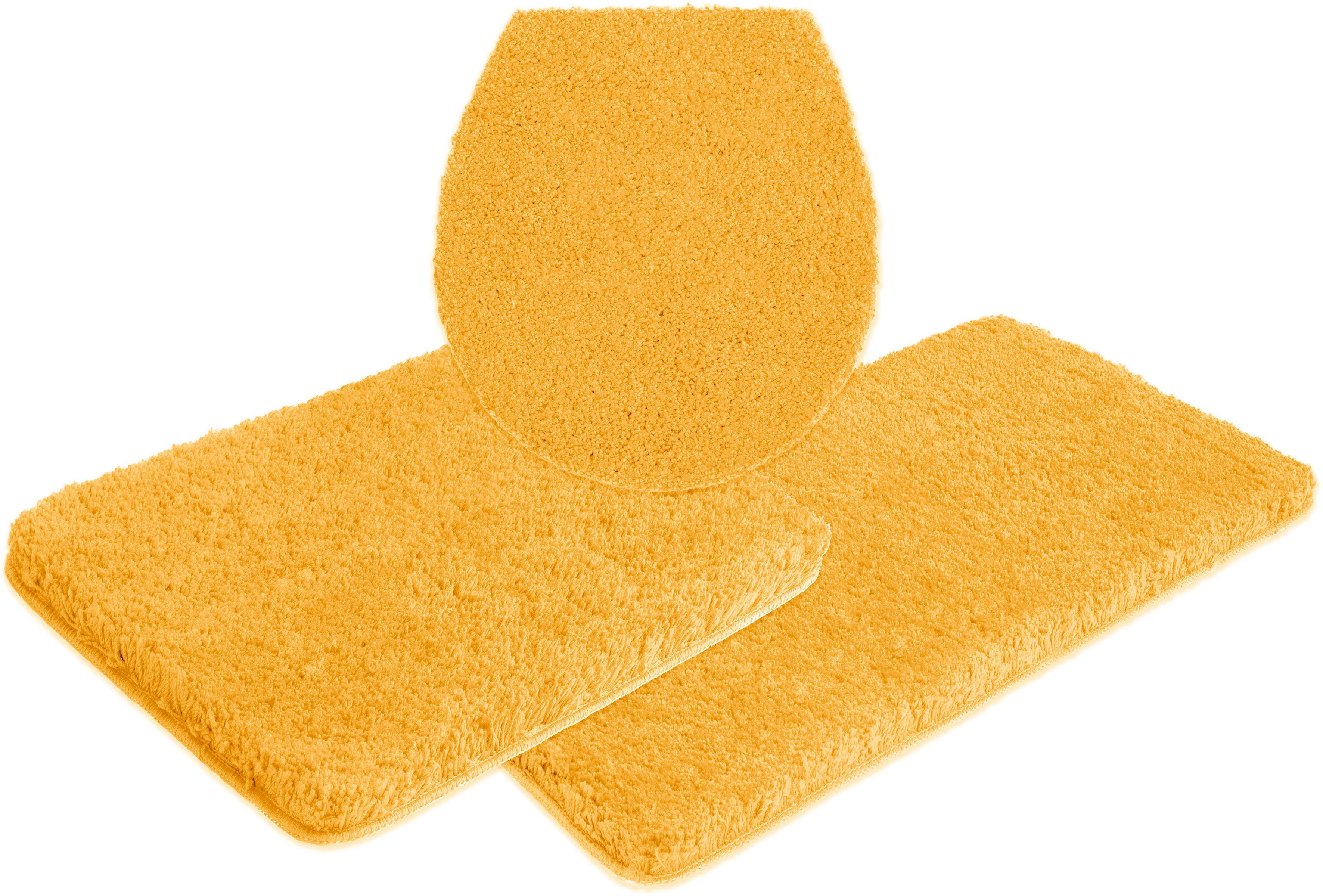 my home Badematte Sanremo, Badvorleger, Badezimmer Teppich, sehr weich, Höh günstig online kaufen